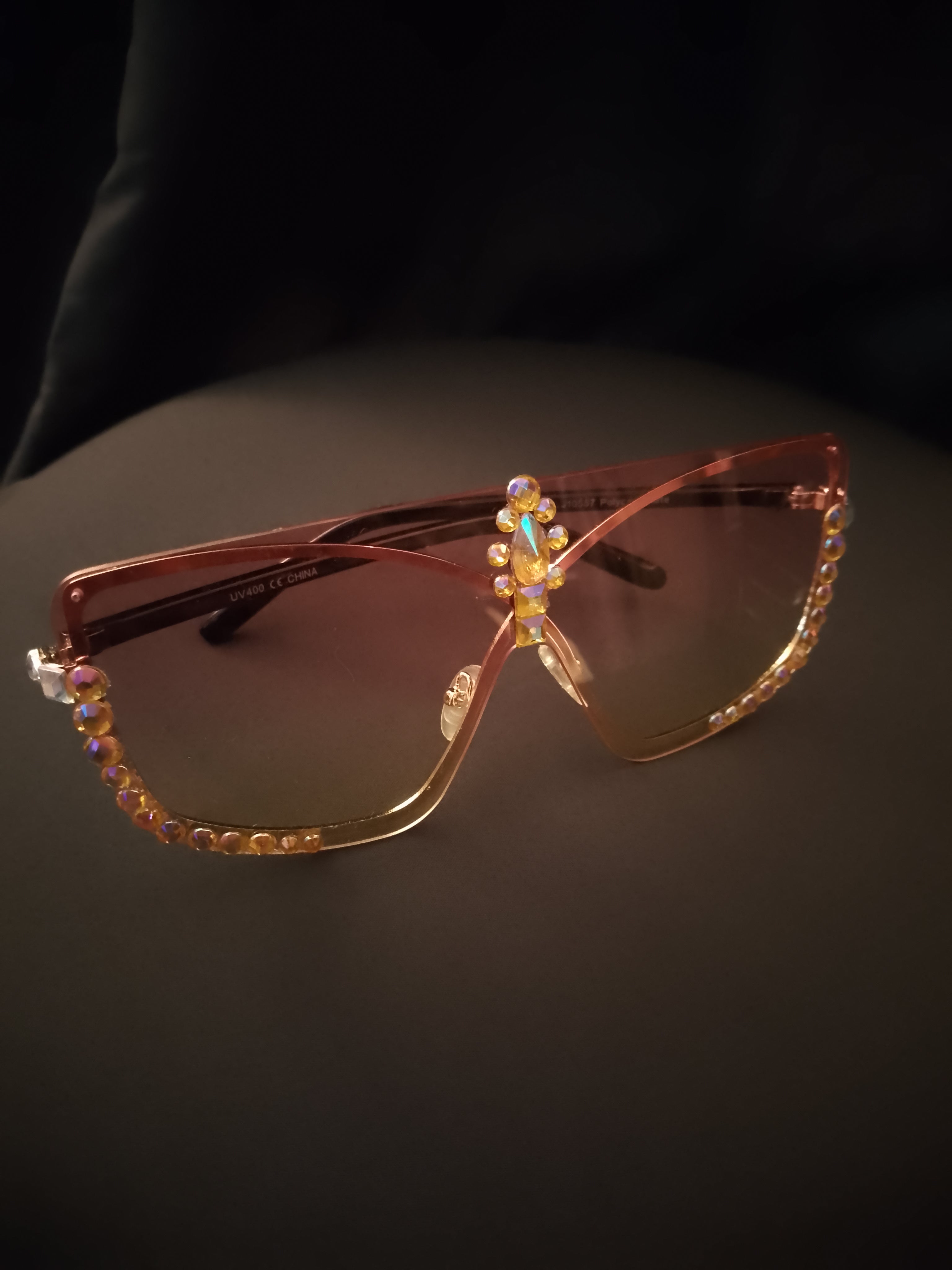 Sweet & Sour Peach & Marigold Tango Pop Shades Sunglasses