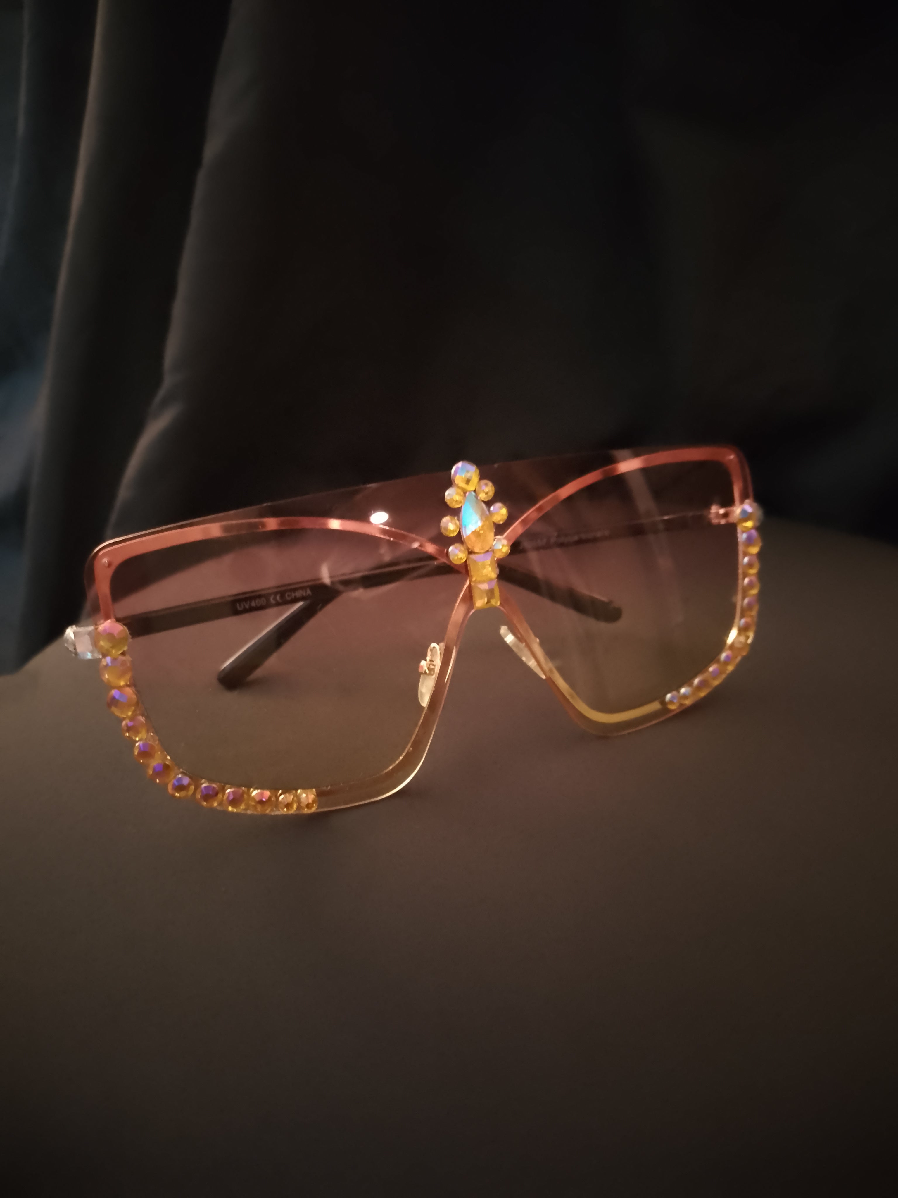 Sweet & Sour Peach & Marigold Tango Pop Shades Sunglasses