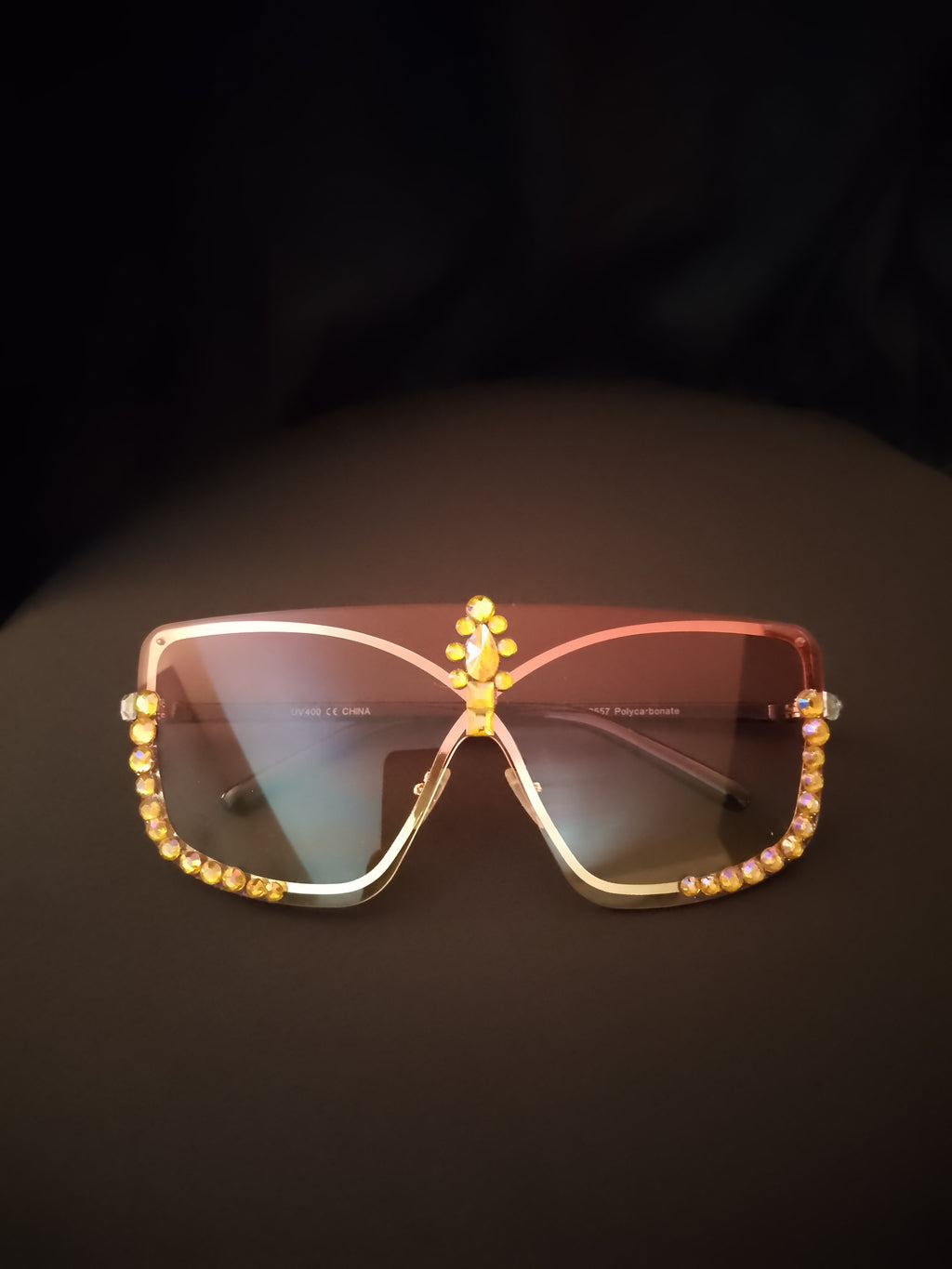 Sweet & Sour Peach & Marigold Tango Pop Shades Sunglasses