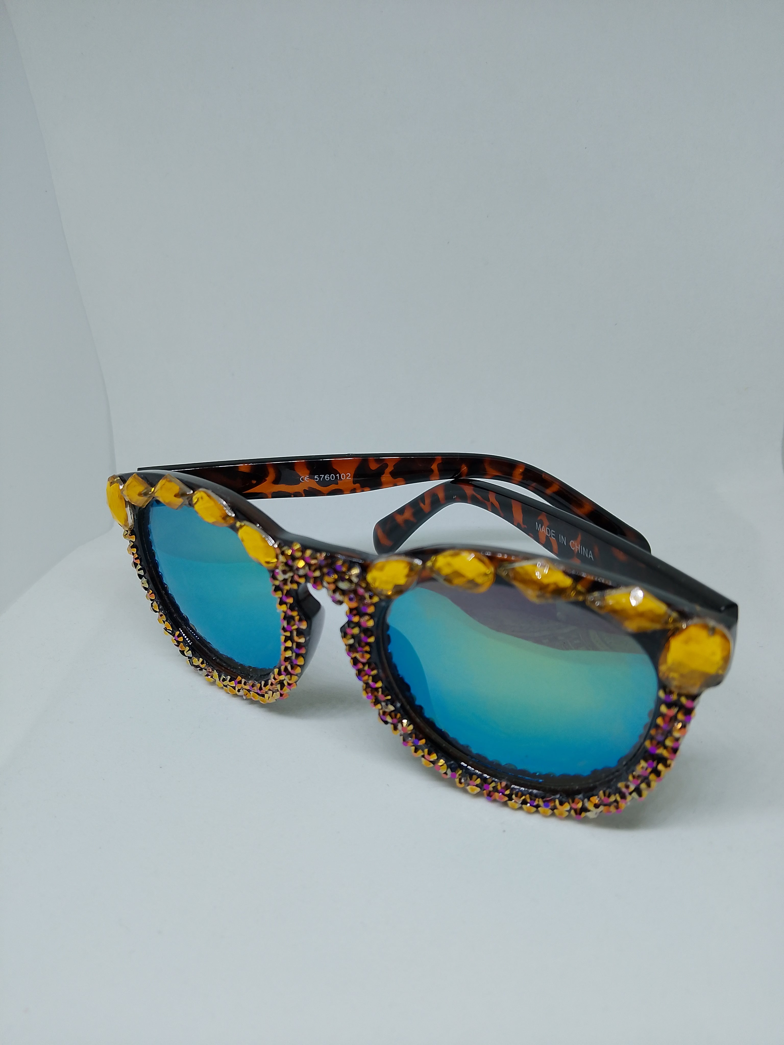 Chocolate Truffle Crushed Ice Golden Hour Frame Glasses