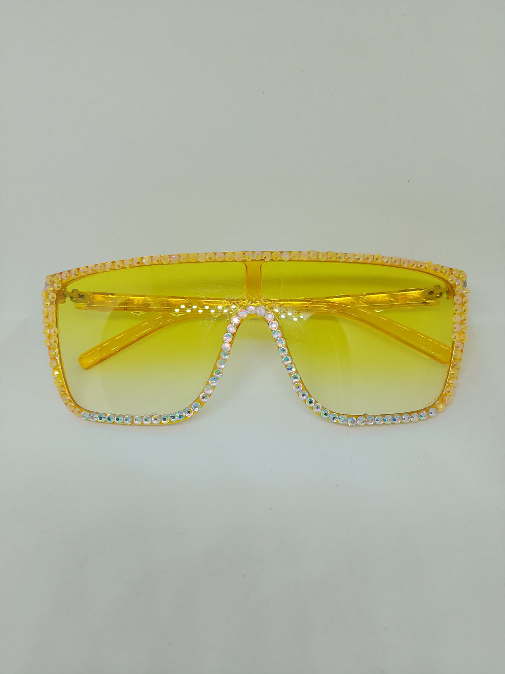 Saffron Translucent Butter Scotch Topaz Frame Glasses