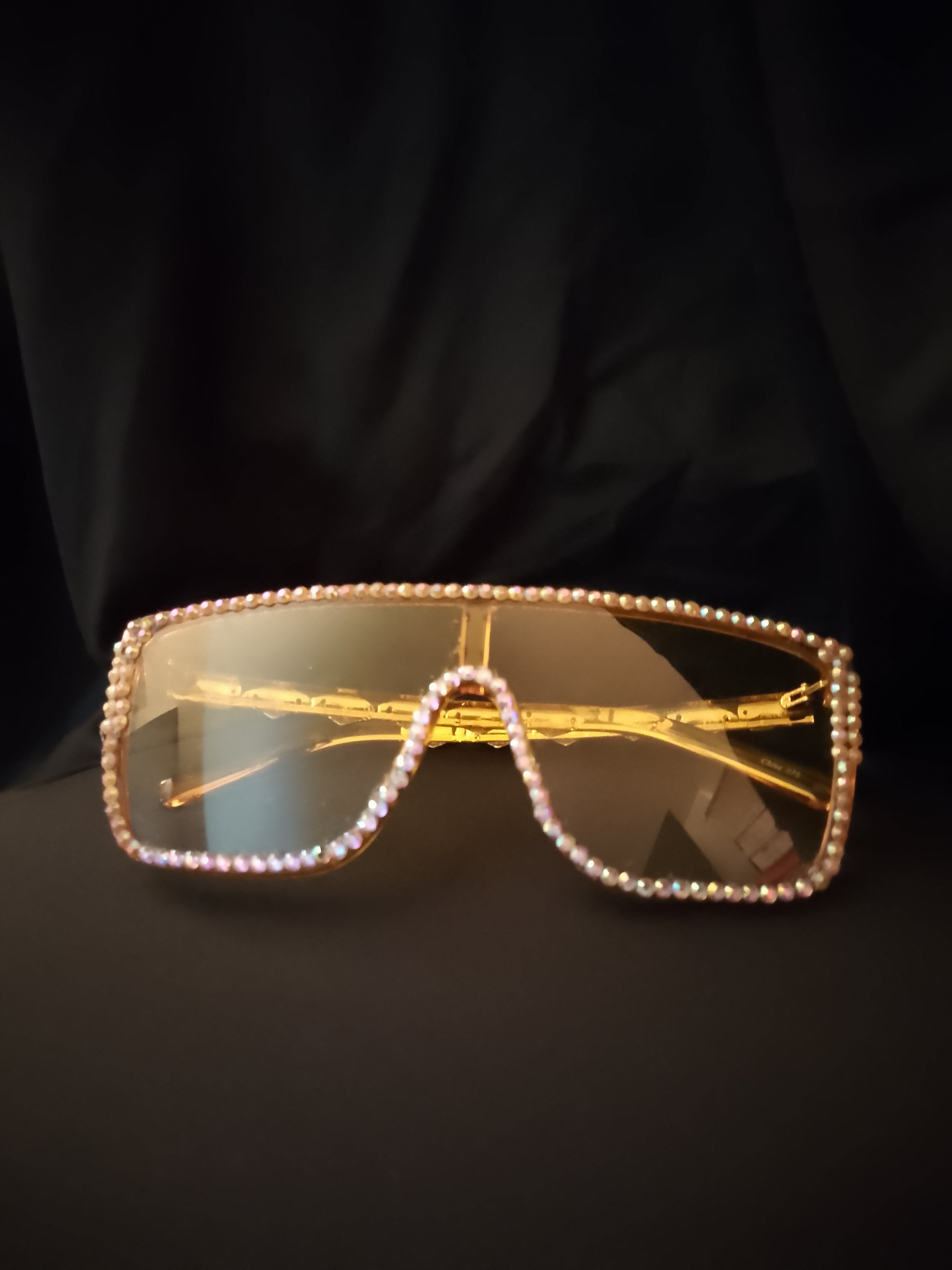 Saffron Translucent Butter Scotch Topaz Frame Glasses