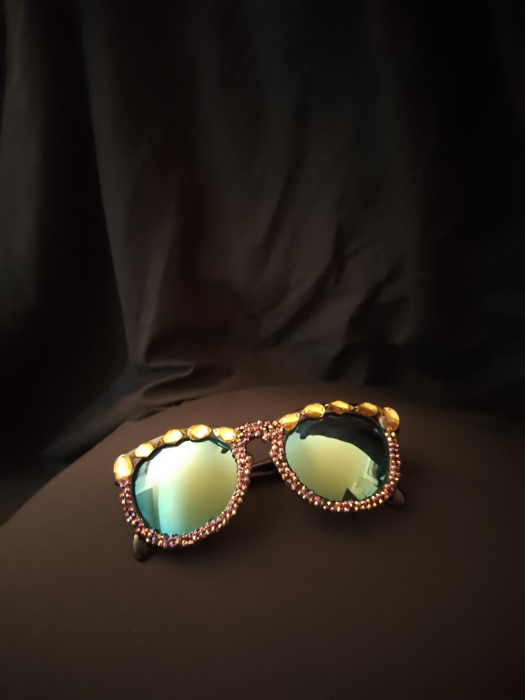 Chocolate Truffle Crushed Ice Golden Hour Frame Glasses