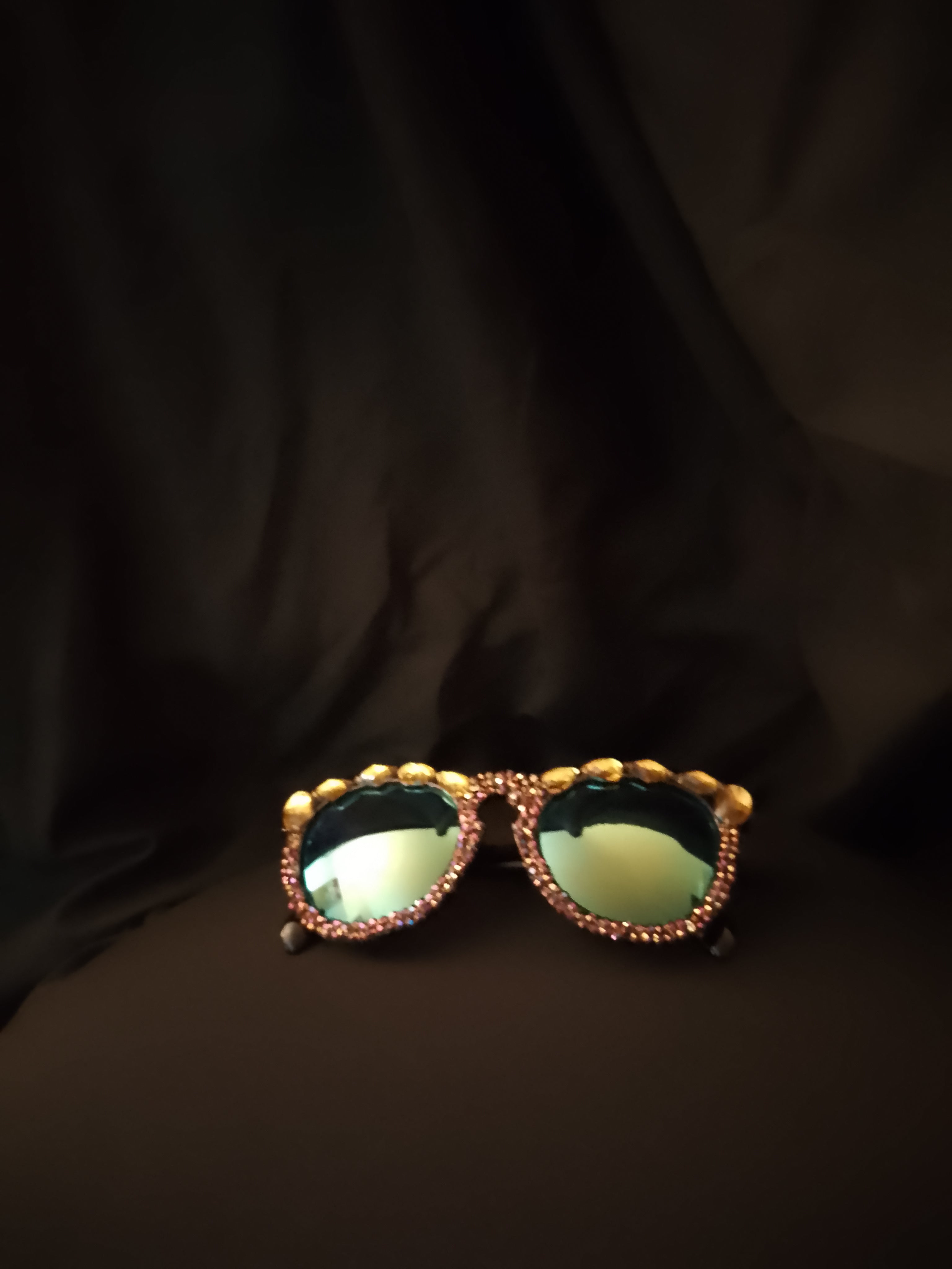 Chocolate Truffle Crushed Ice Golden Hour Frame Glasses