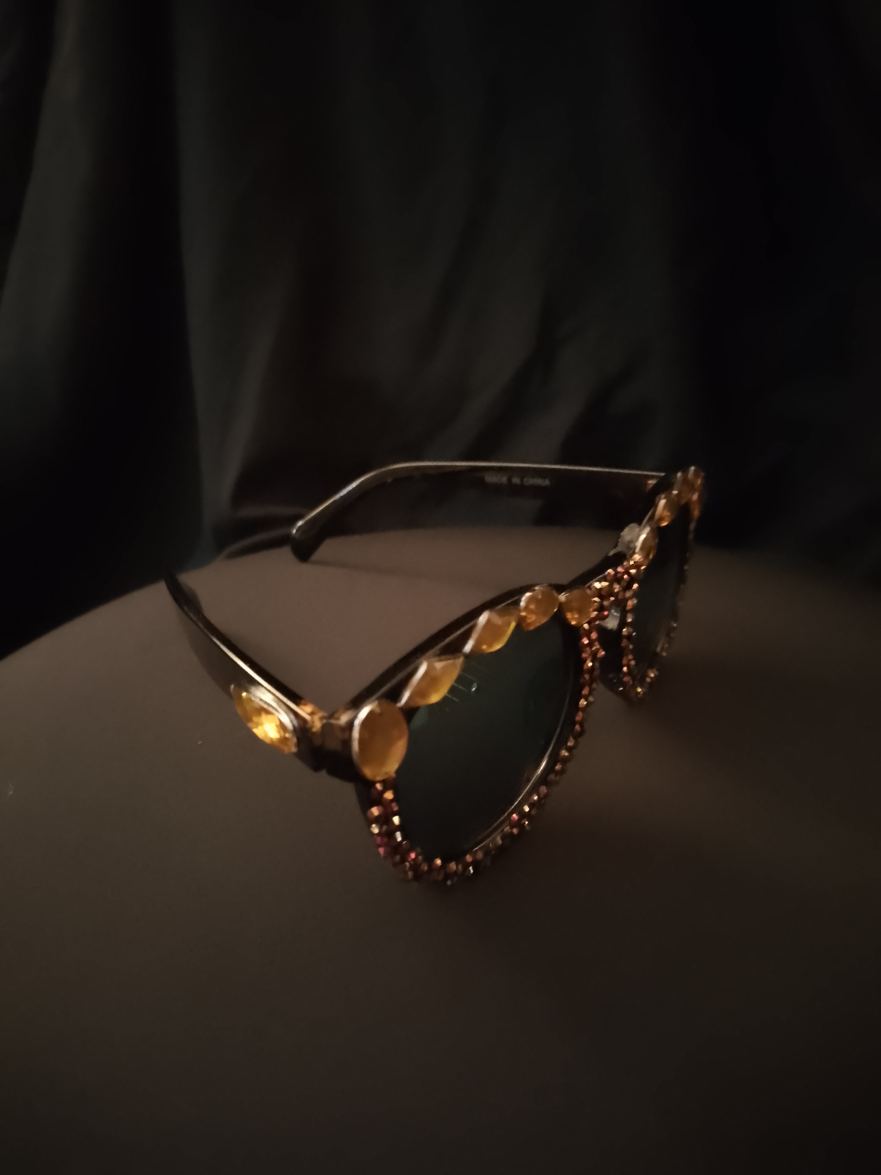 Chocolate Truffle Crushed Ice Golden Hour Frame Glasses