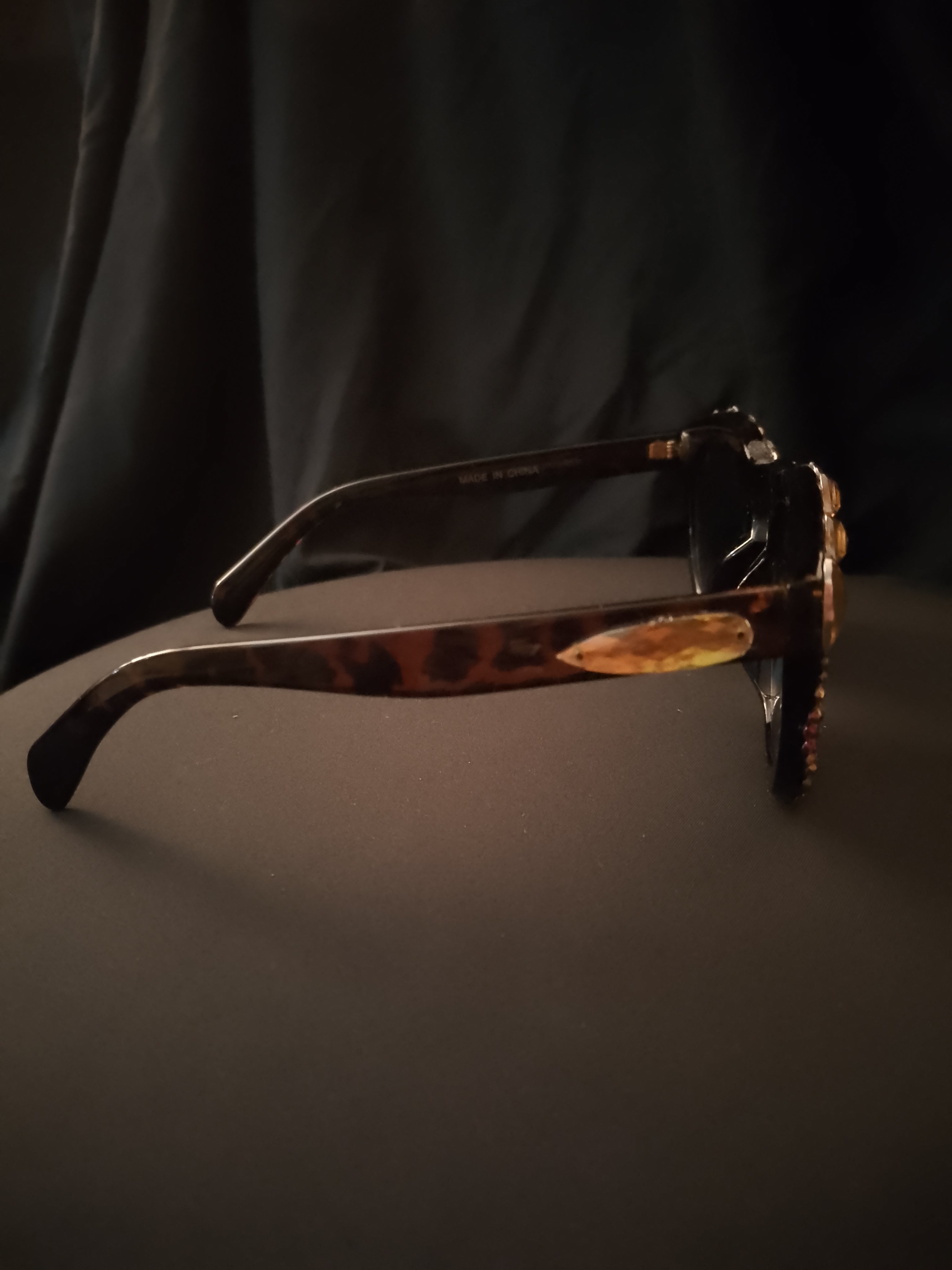 Chocolate Truffle Crushed Ice Golden Hour Frame Glasses