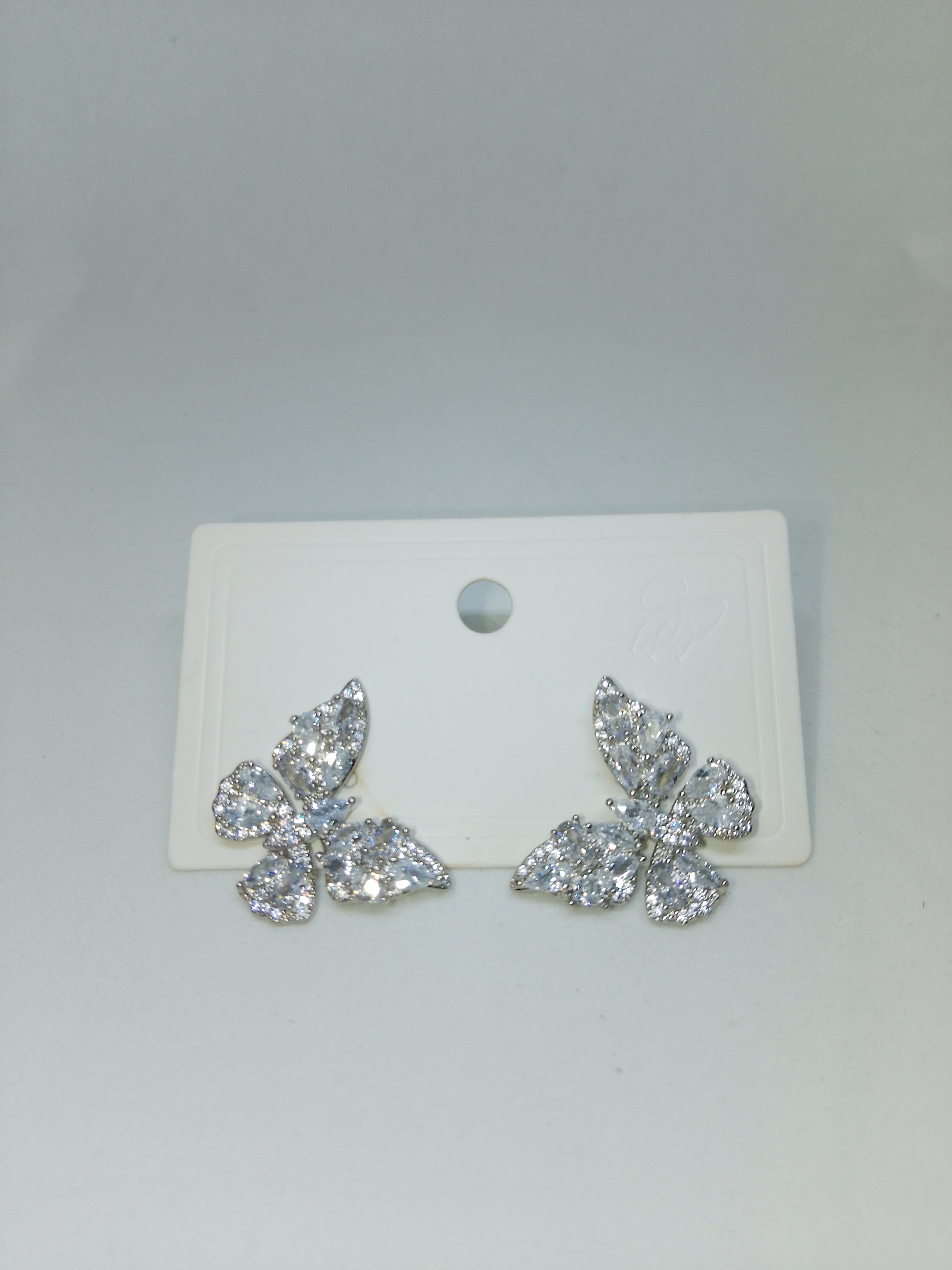 Charmed Solitaire Beacon Butterfly Shine Earrings