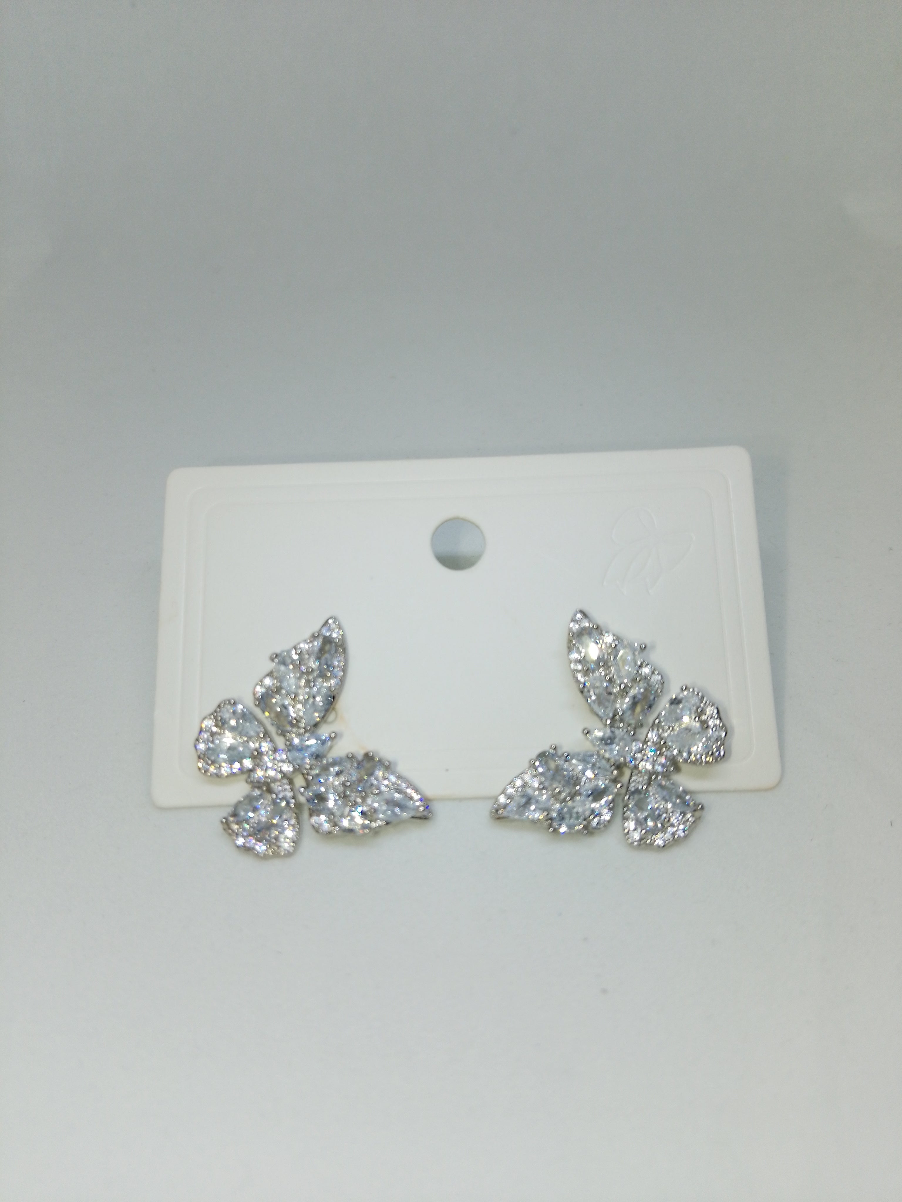 Charmed Solitaire Beacon Butterfly Shine Earrings