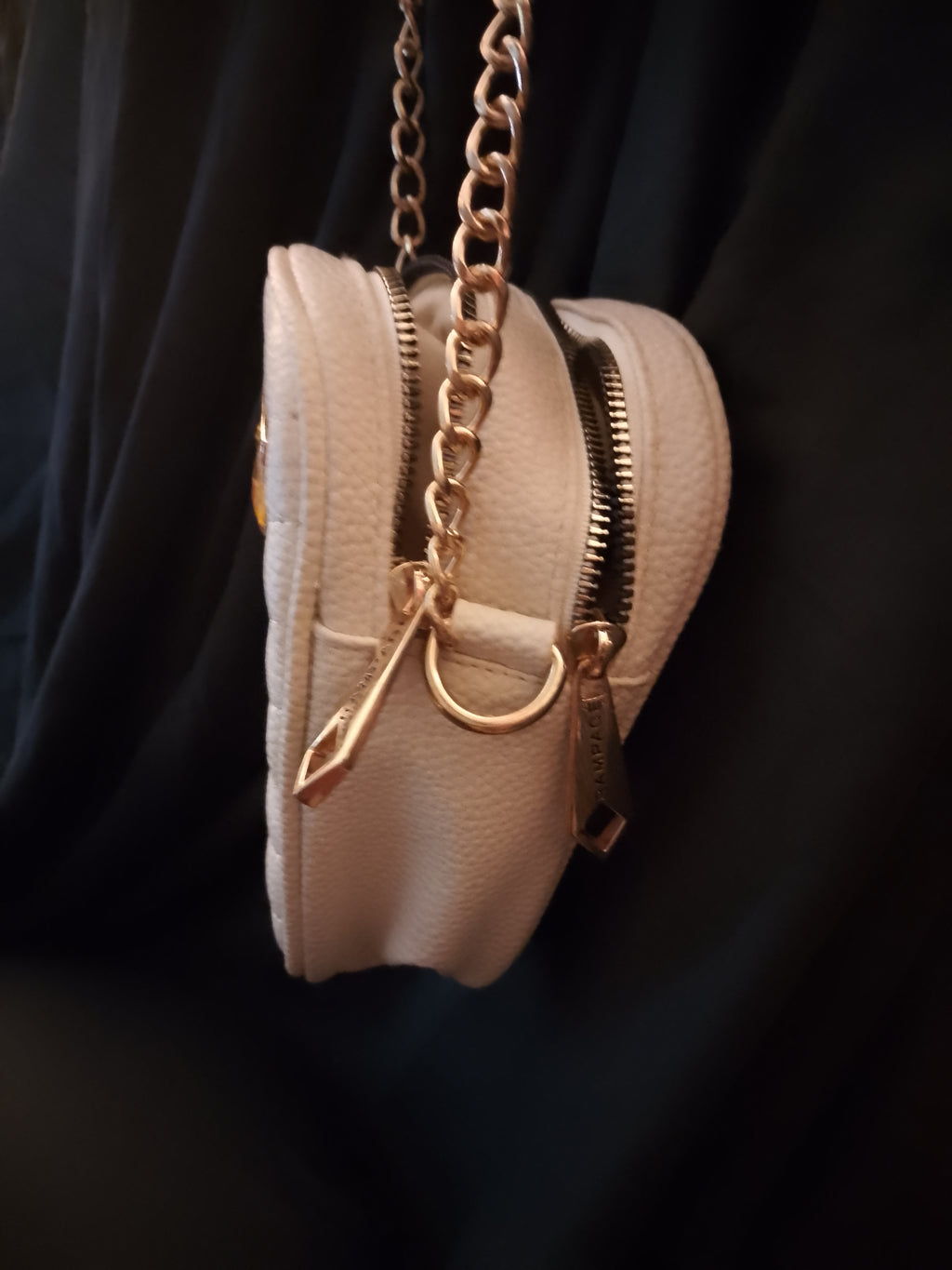French Vanilla Sweet Ivory Pouch Shoulder Bag