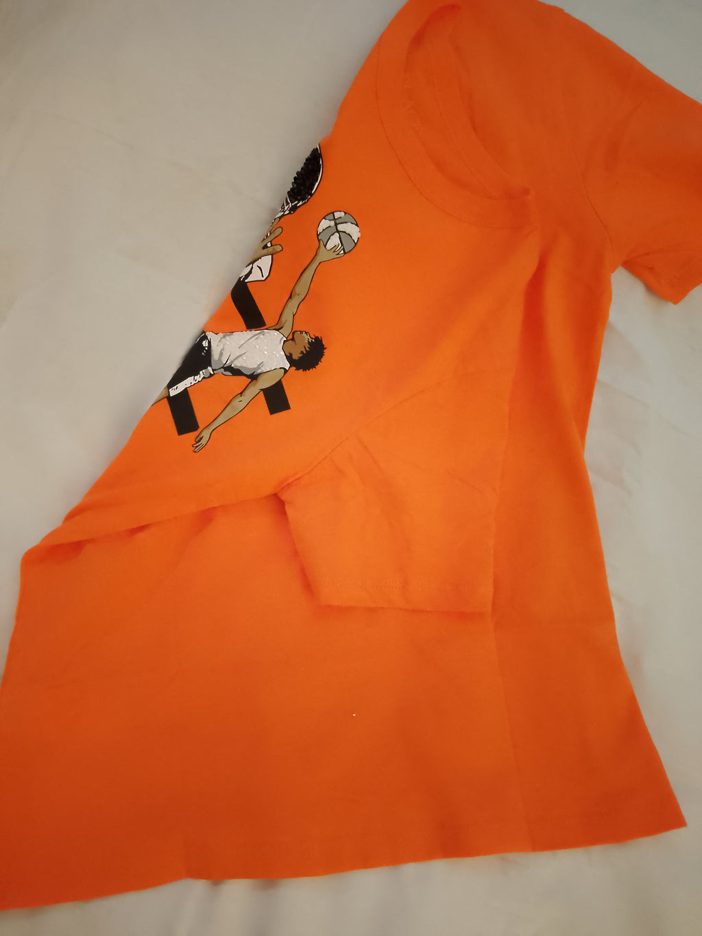 End Zone Touch Down Flame Boy's Short Sleeve T - Shirt - Style 121