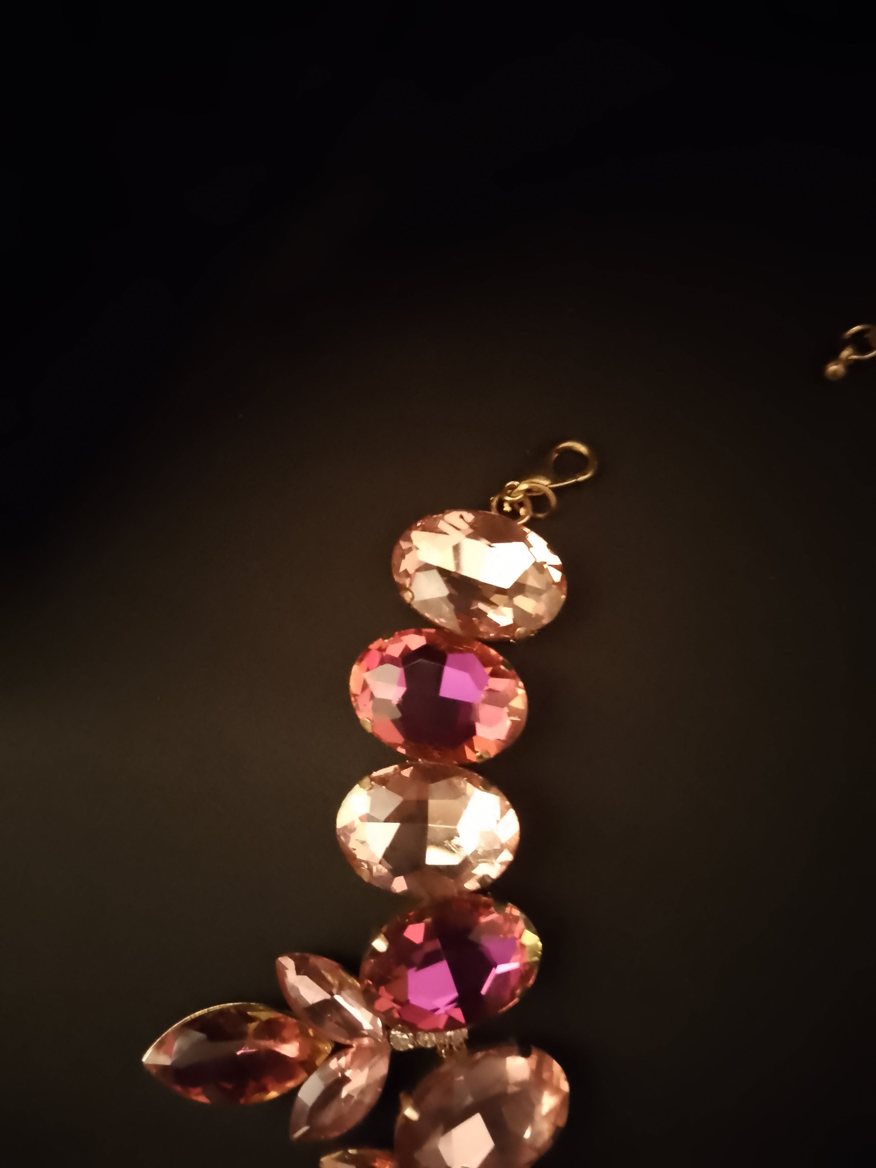 Regal Garden Château Rose Statement Necklace