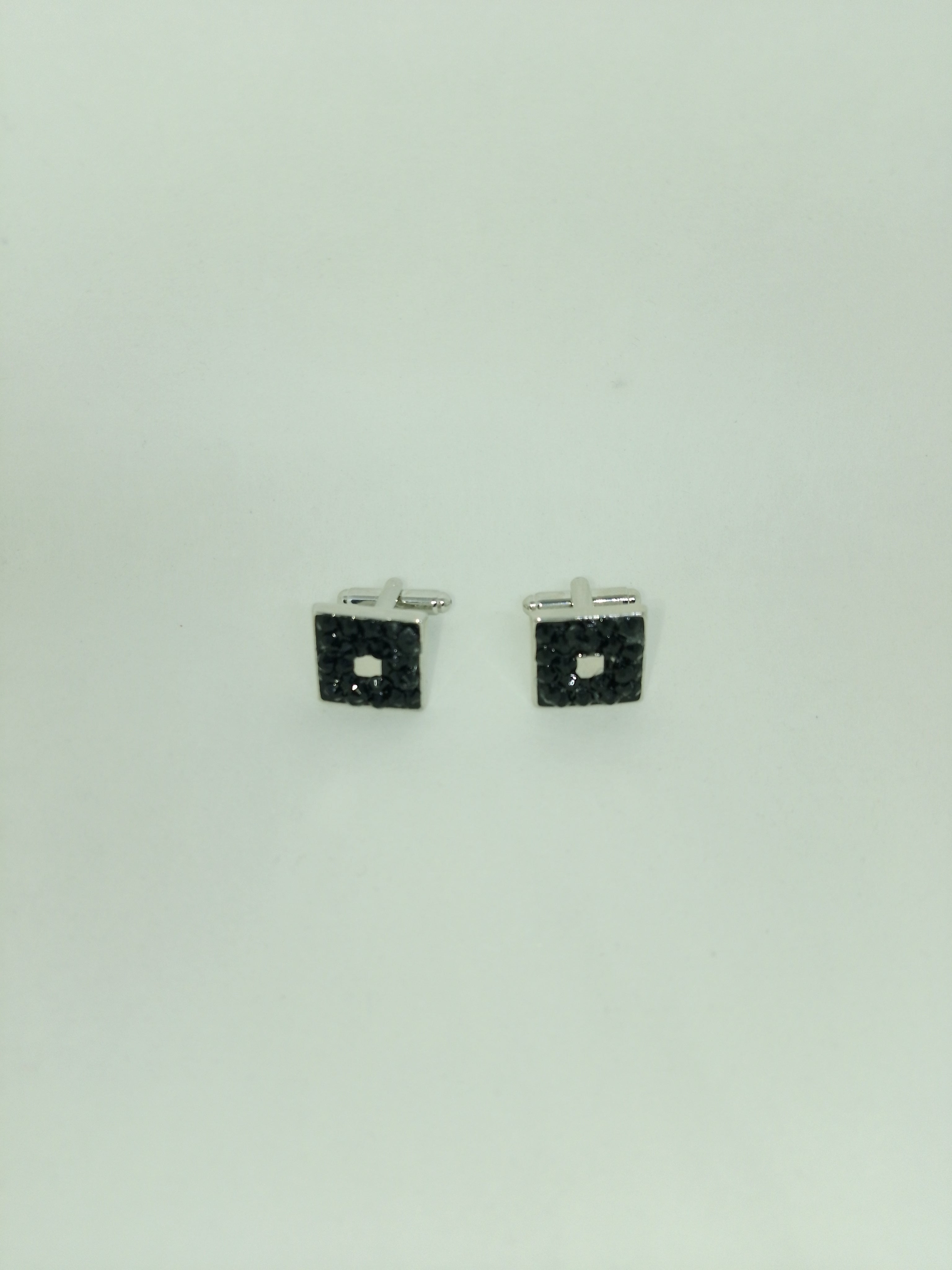 Meteor Crust  & Spark Men's Cufflink Set