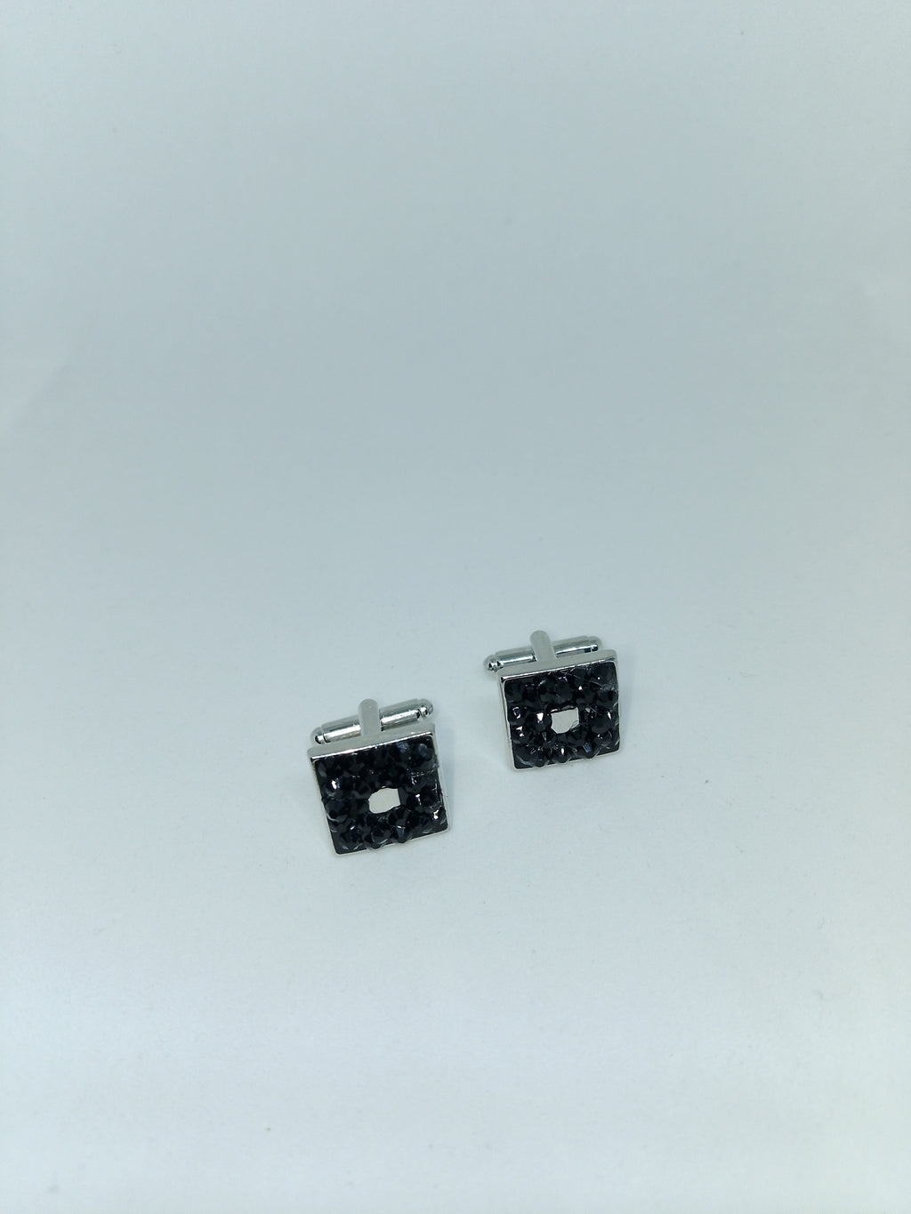 Meteor Crust  & Spark Men's Cufflink Set