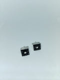 Meteor Crust  & Spark Men's Cufflink Set