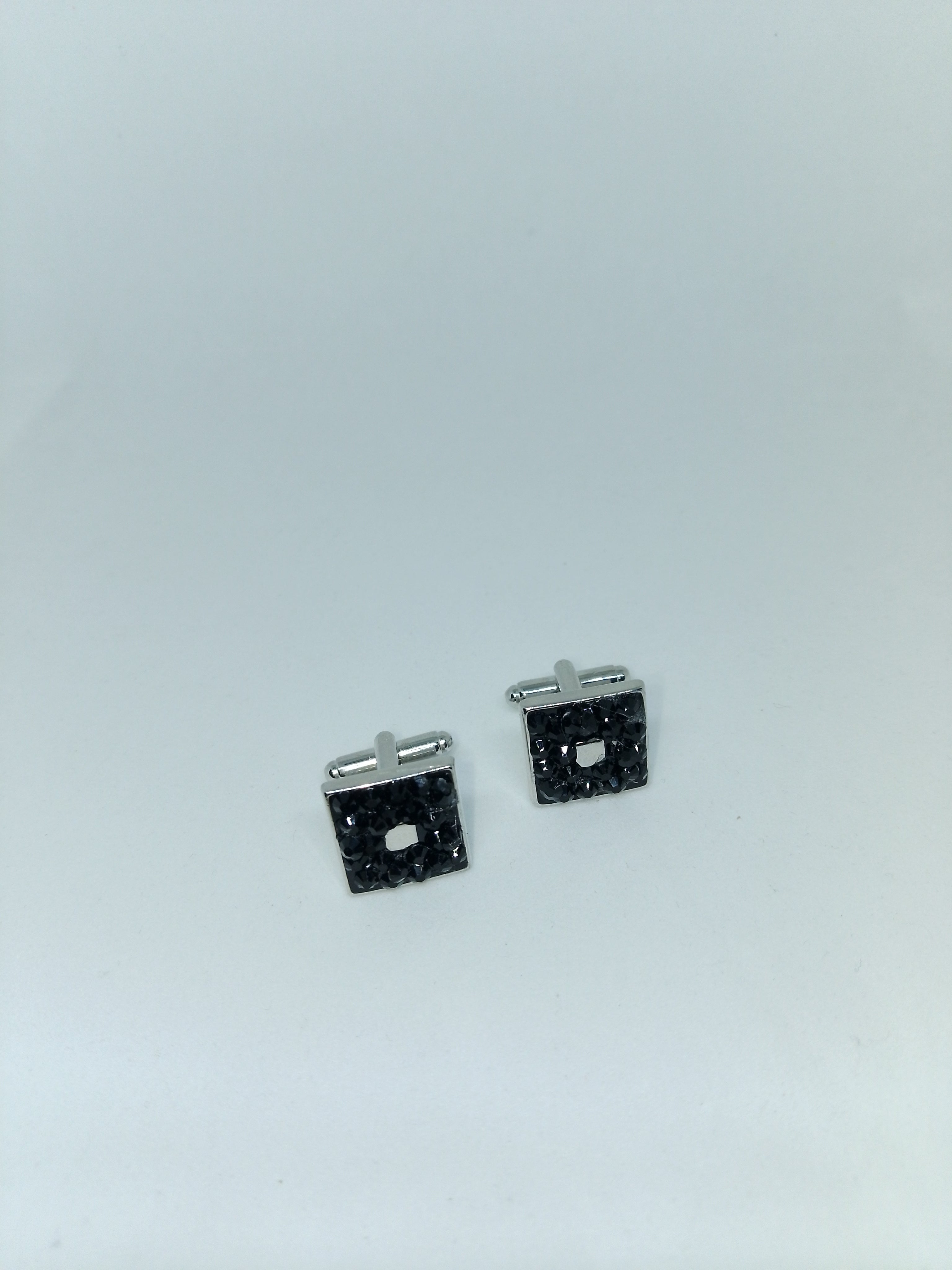 Meteor Crust  & Spark Men's Cufflink Set