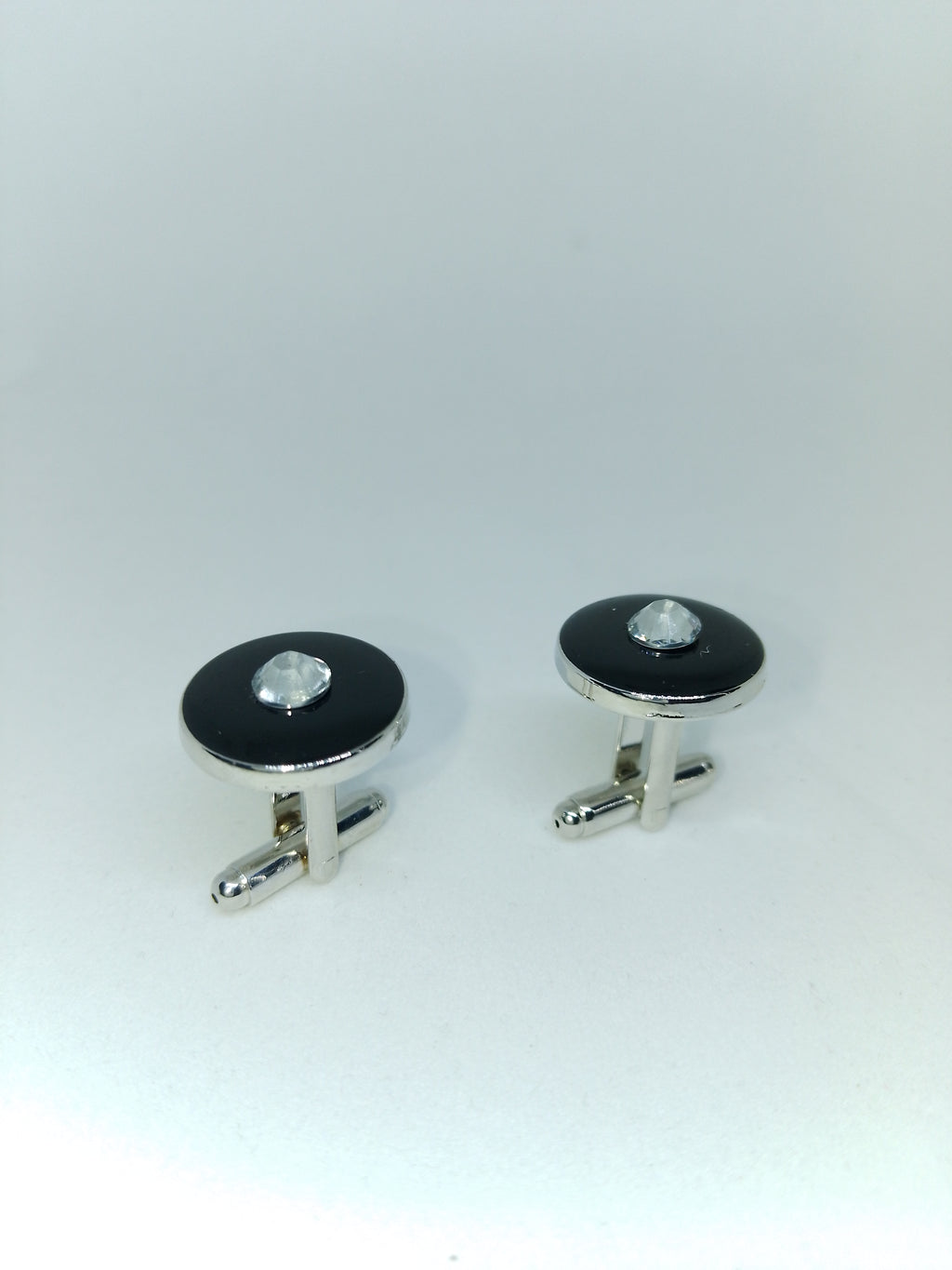 Center Mirage Black Infinity Men's Cufflink Set