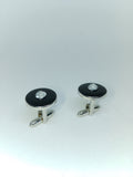 Center Mirage Black Infinity Men's Cufflink Set