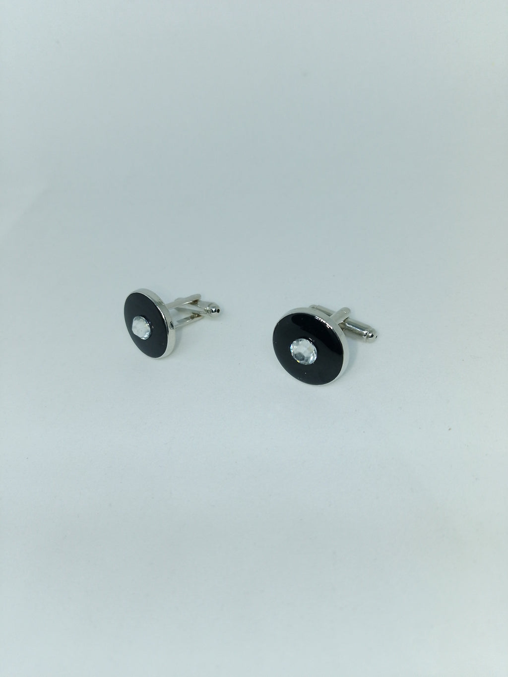 Center Mirage Black Infinity Men's Cufflink Set