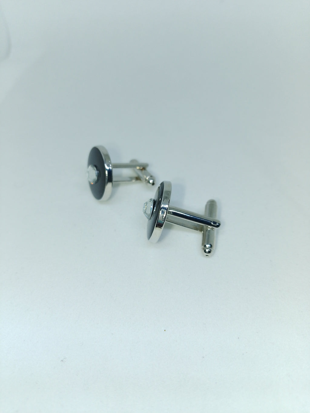 Center Mirage Black Infinity Men's Cufflink Set