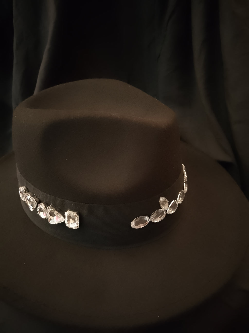 Night Sky Of Lights Stella Black Fedora