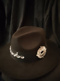 Night Sky Of Lights Stella Black Fedora