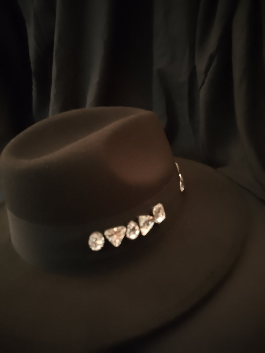 Night Sky Of Lights Stella Black Fedora