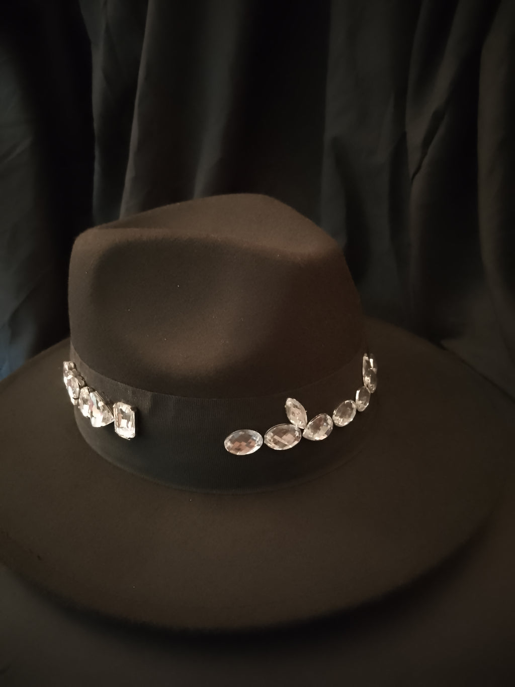Night Sky Of Lights Stella Black Fedora