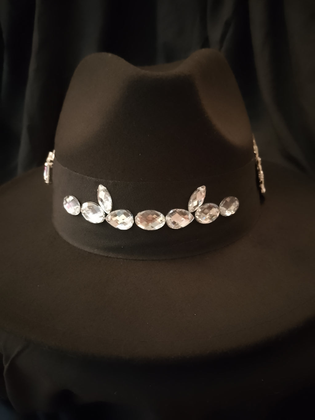 Night Sky Of Lights Stella Black Fedora