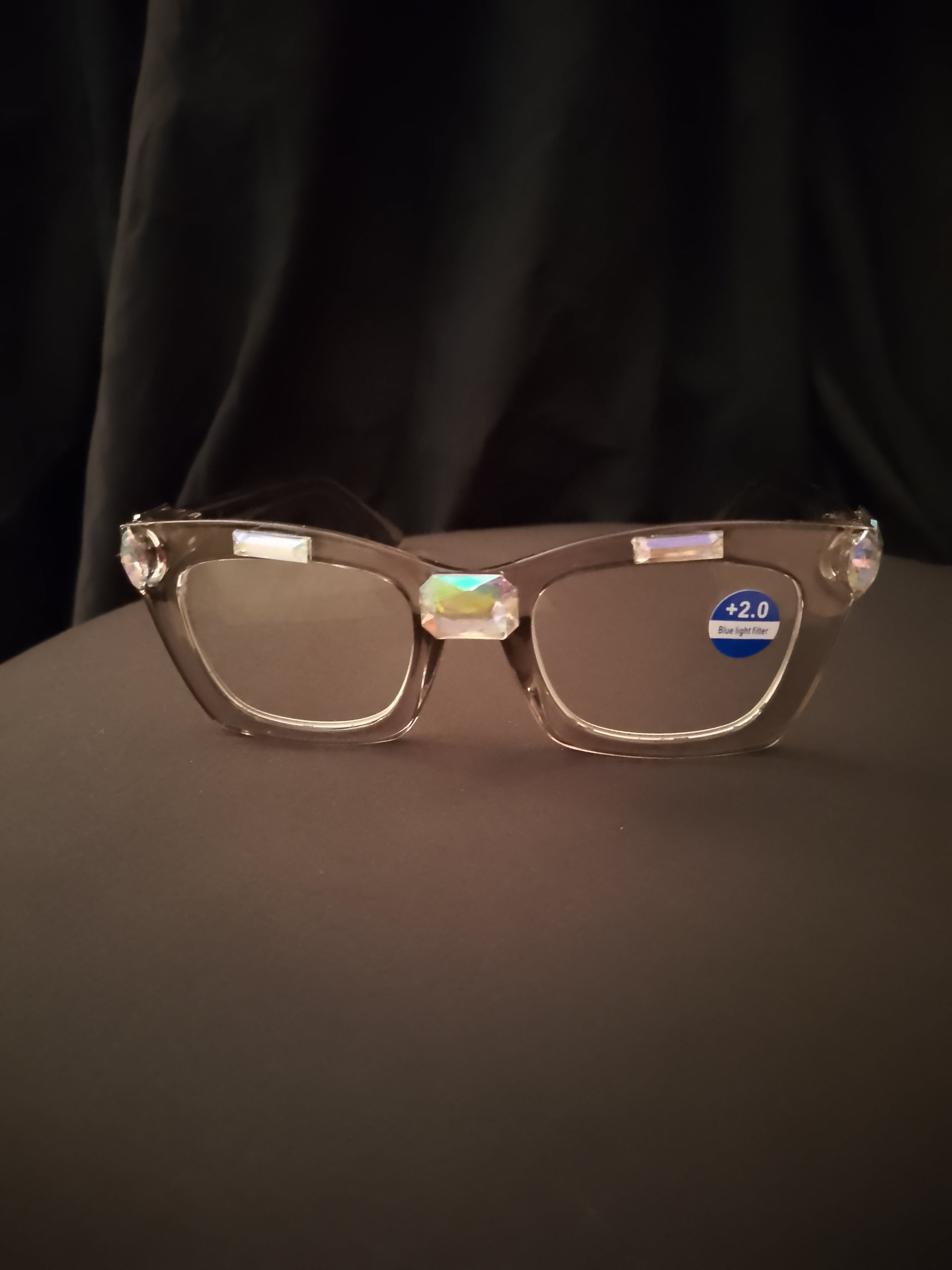 Interstellar Onyx Venus Nova (2.0 x) Reading Glasses