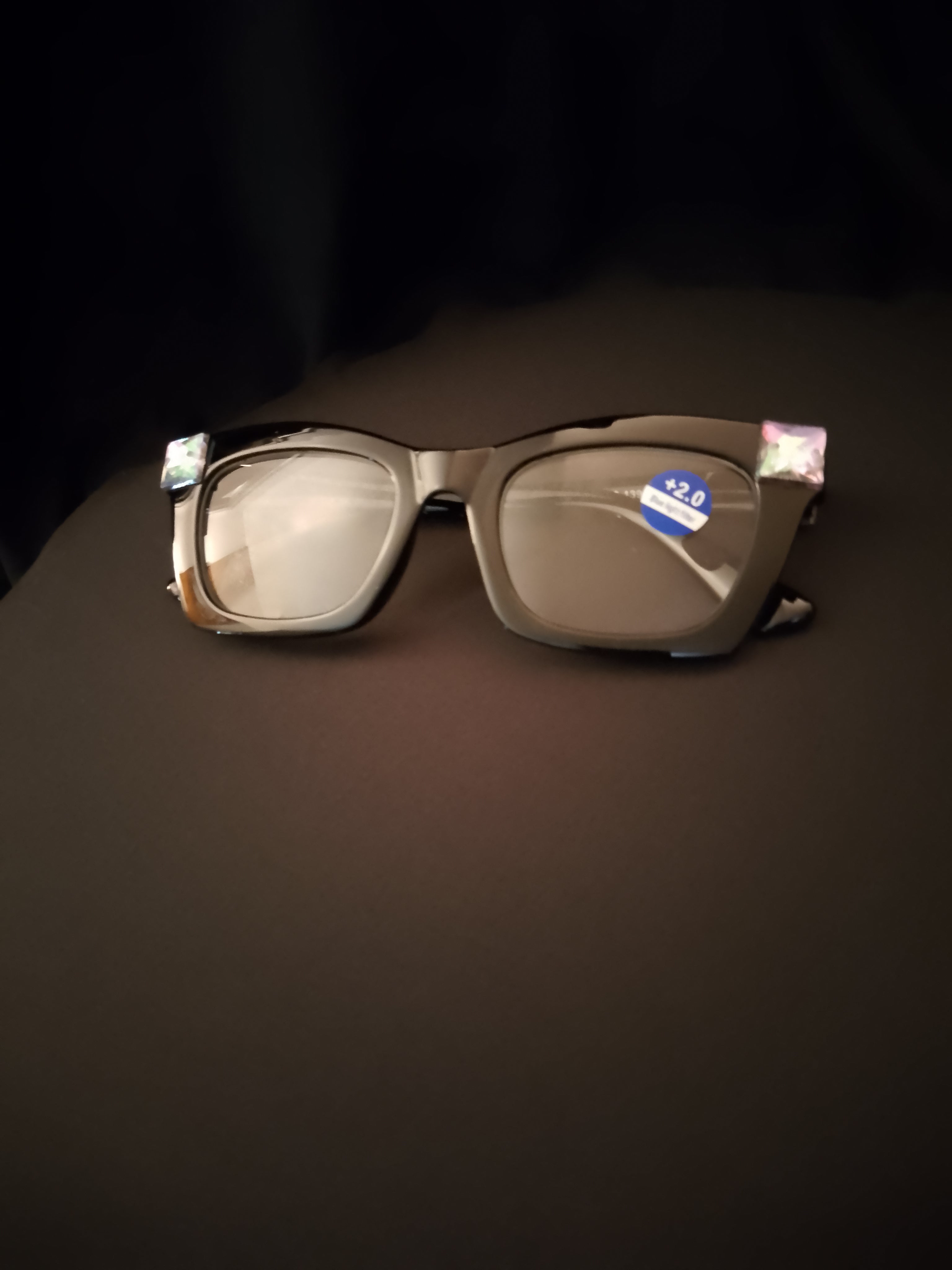 Meteor Prism Square Dynamic Readers Glasses (2.0 strength)