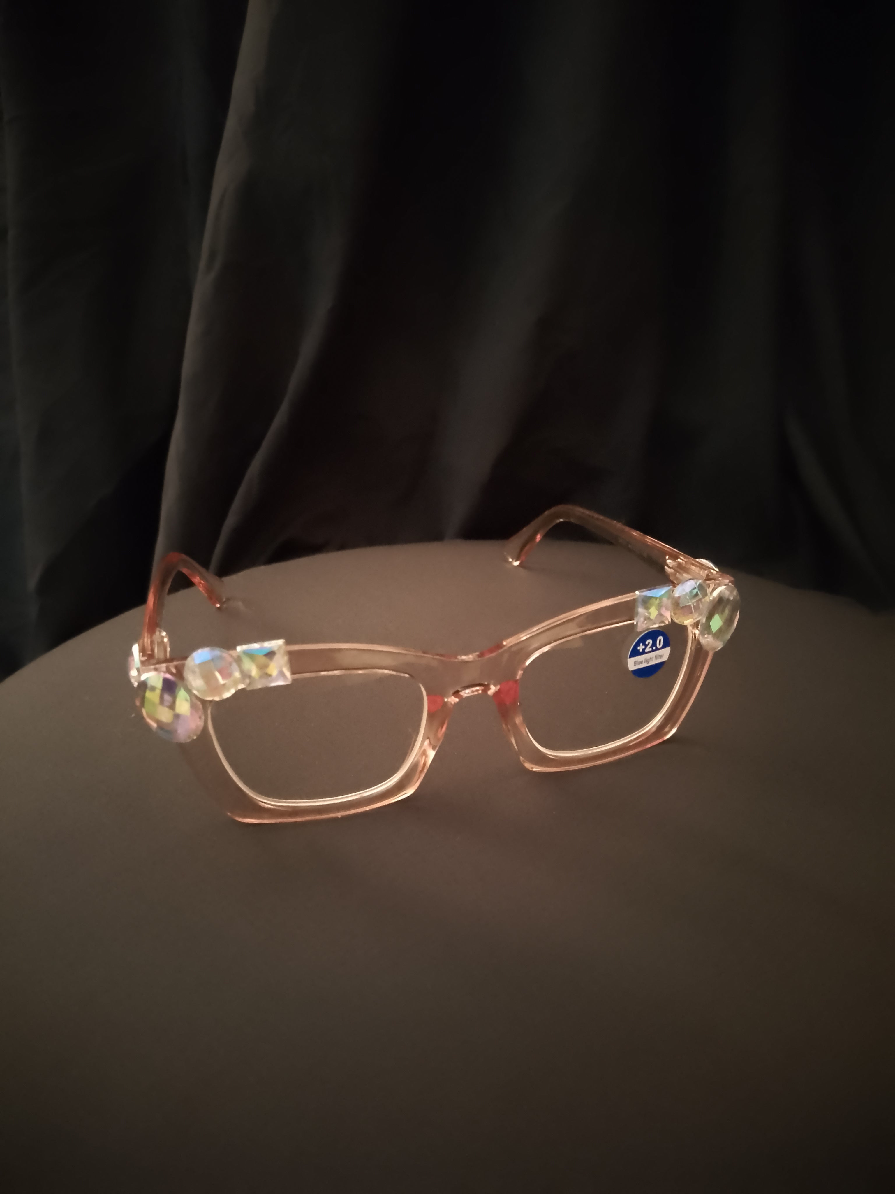 Cosmic Solar Blossom Apricot (2.0 x) Reading Glasses