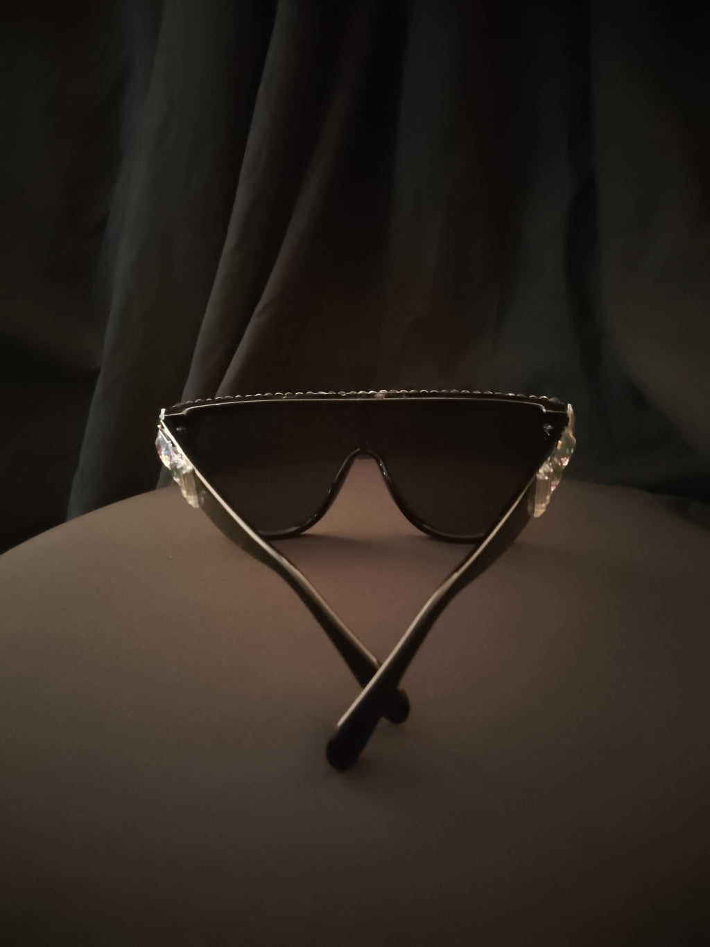 Studio Quality 808 Black & Platinum Frame Glasses