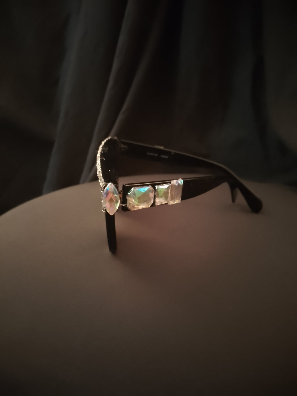 Studio Quality 808 Black & Platinum Frame Glasses