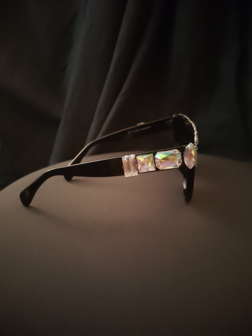 Studio Quality 808 Black & Platinum Frame Glasses