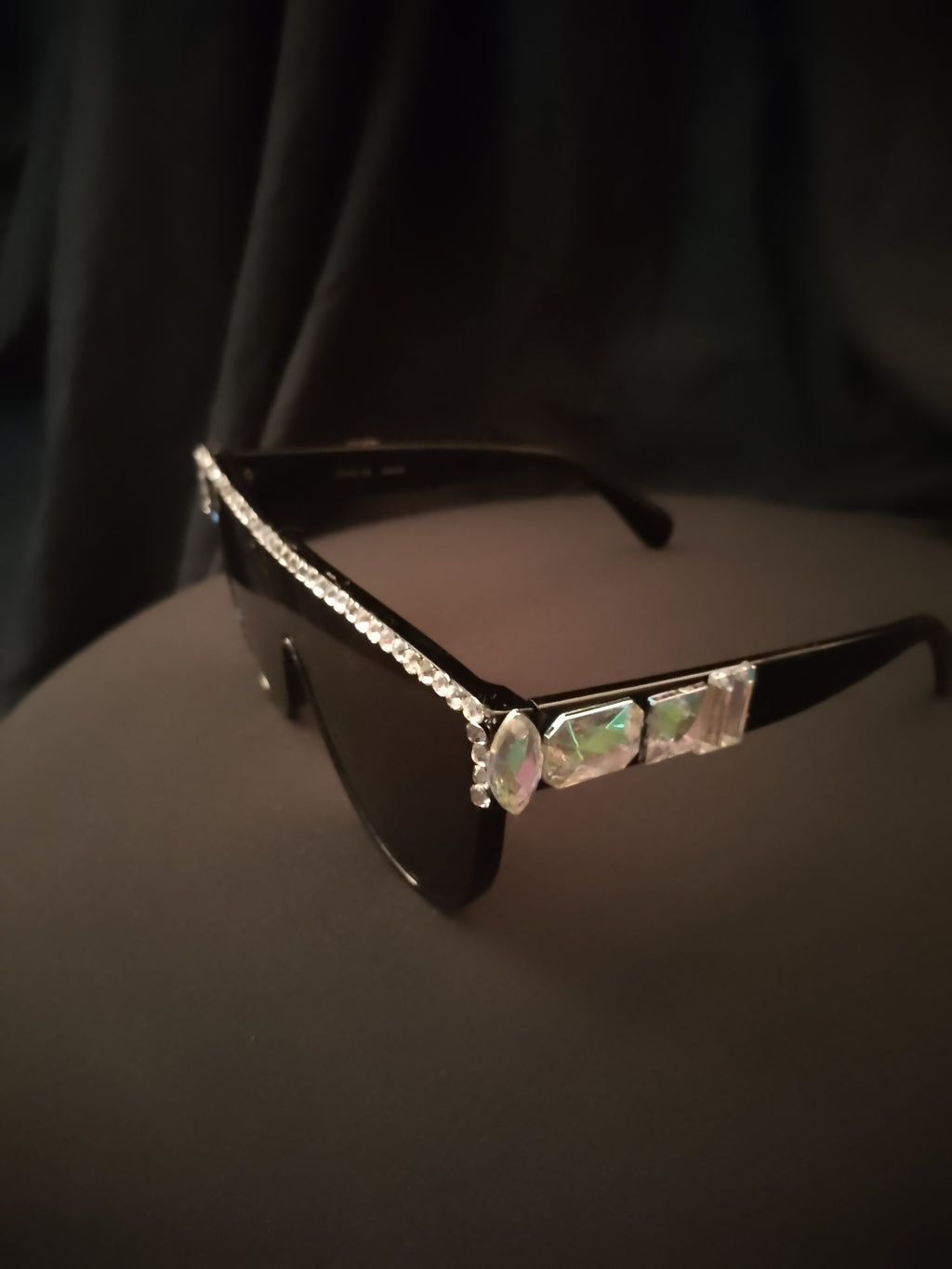 Studio Quality 808 Black & Platinum Frame Glasses