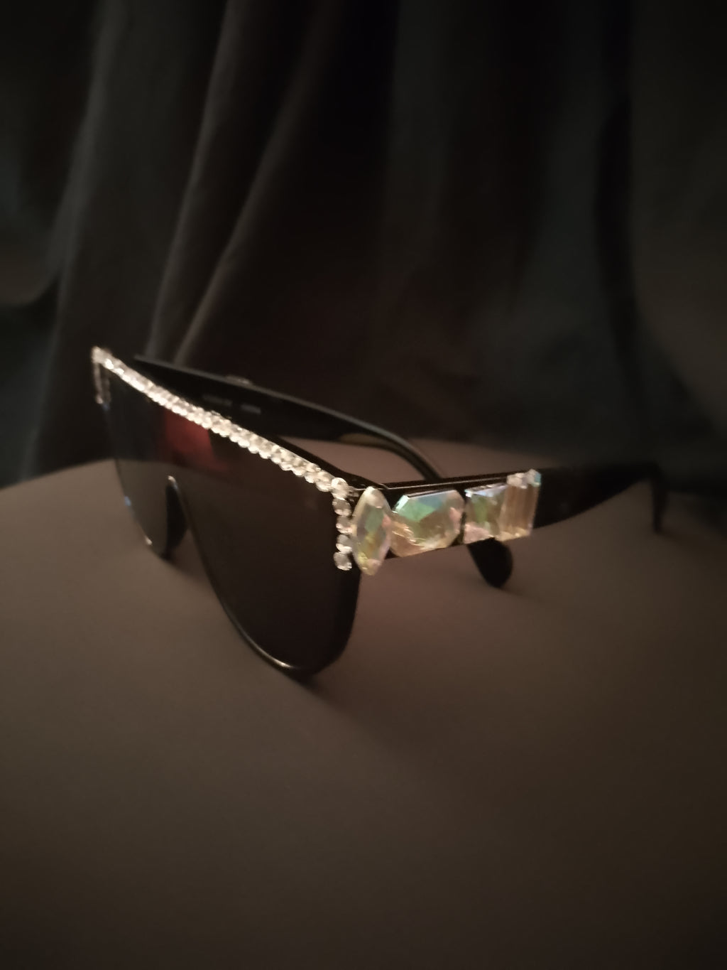 Studio Quality 808 Black & Platinum Frame Glasses