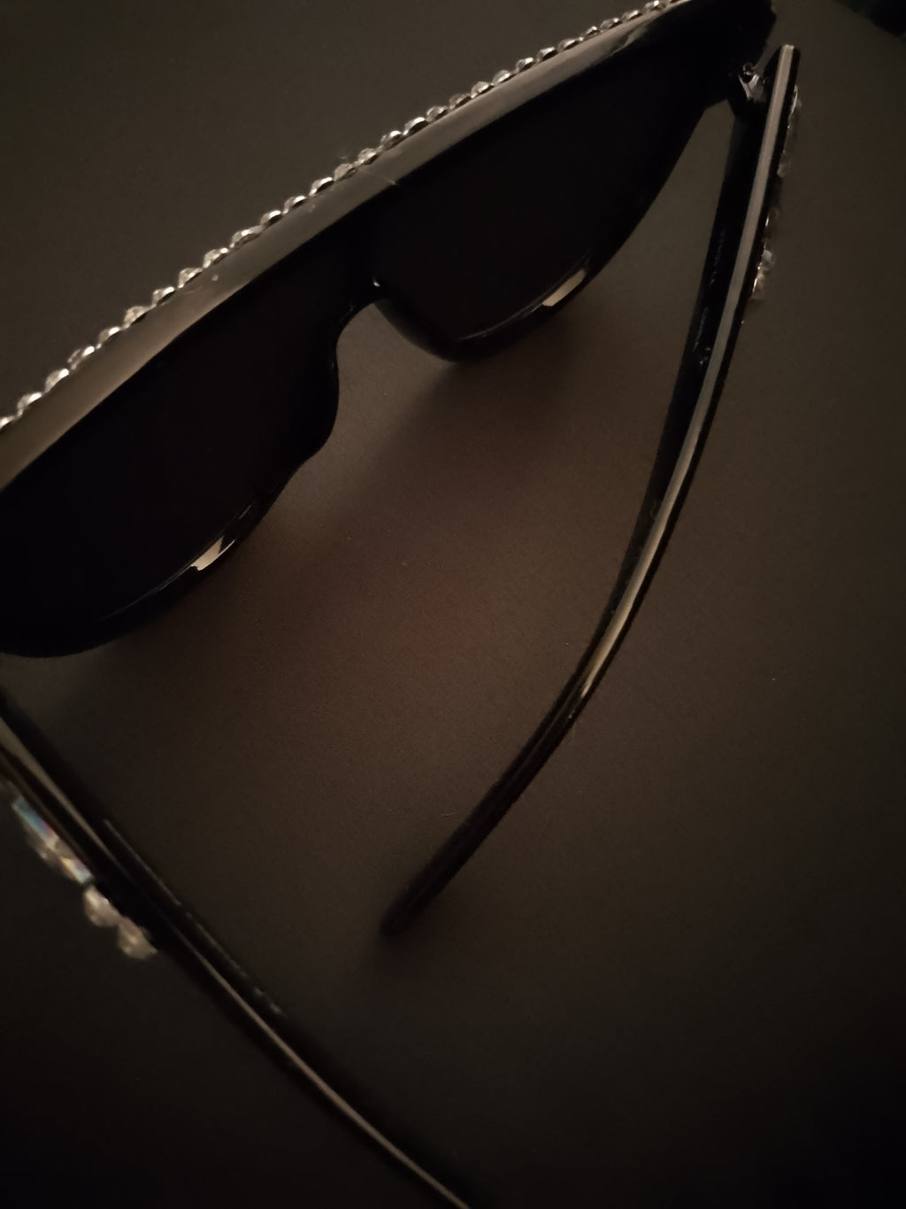 Studio Quality 808 Black & Platinum Frame Glasses