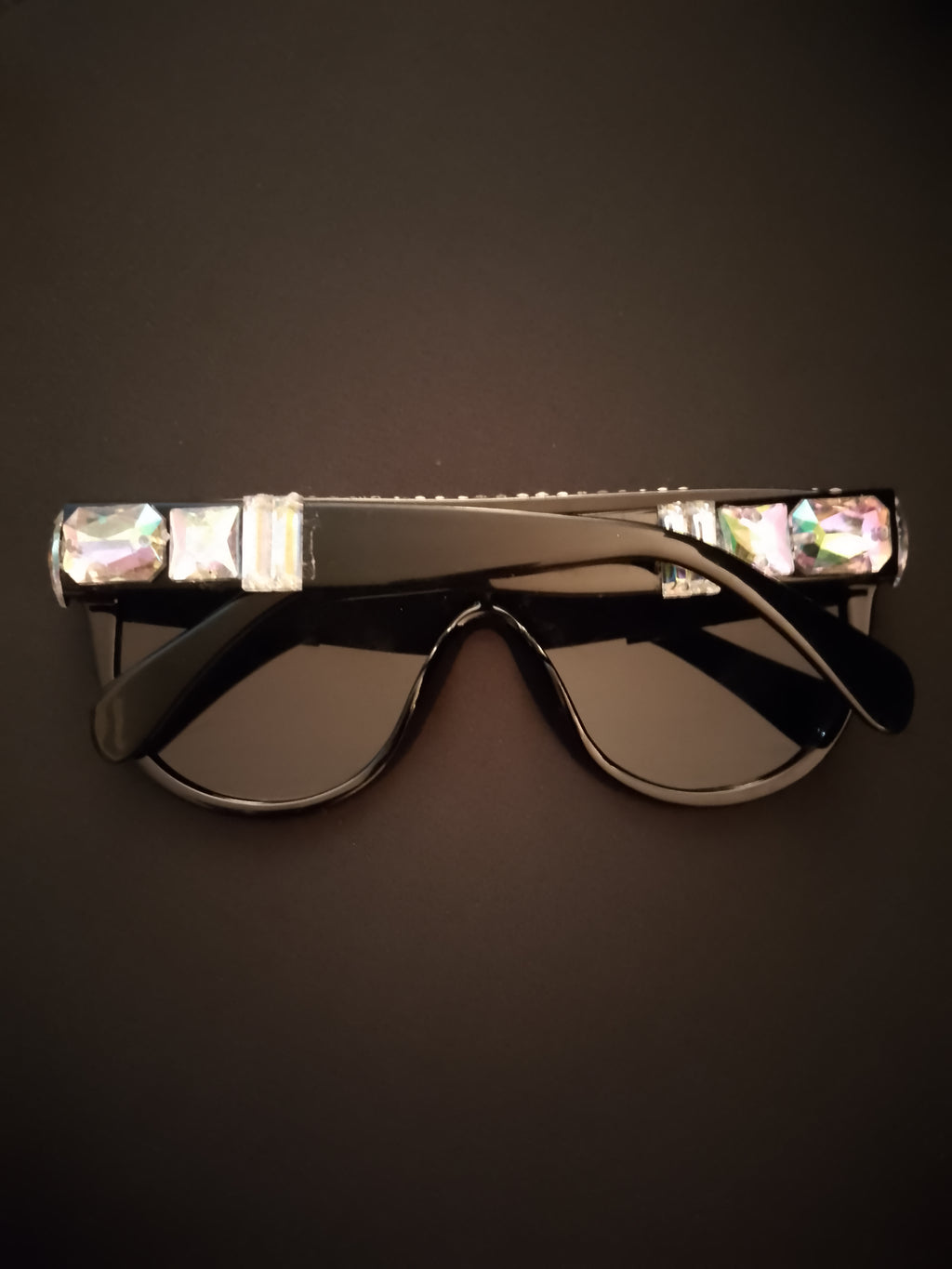 Studio Quality 808 Black & Platinum Frame Glasses