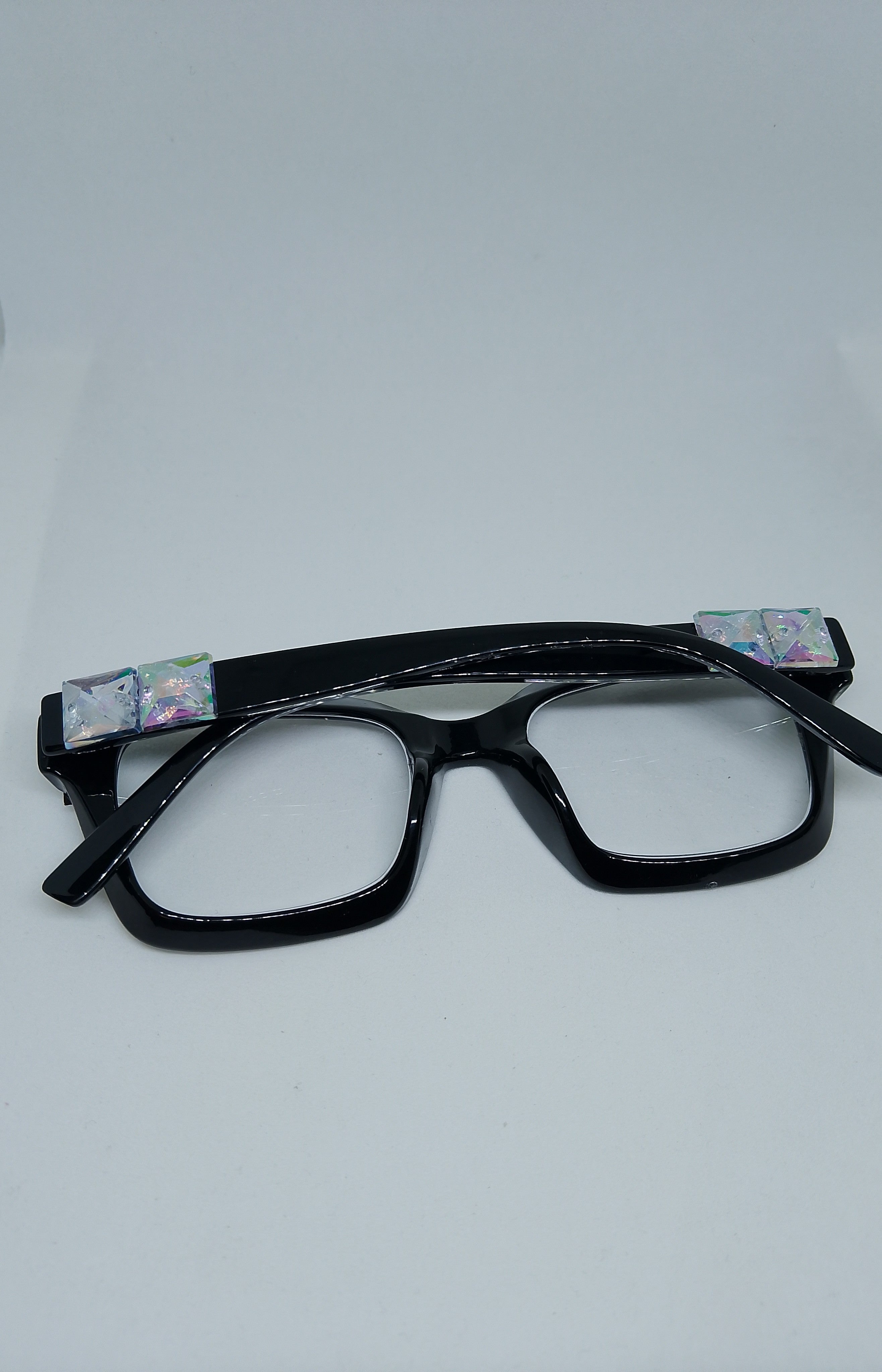 Top Billing & Refined (2.0 Strength) Men's Black Frame Clear Lens Reading Glasses