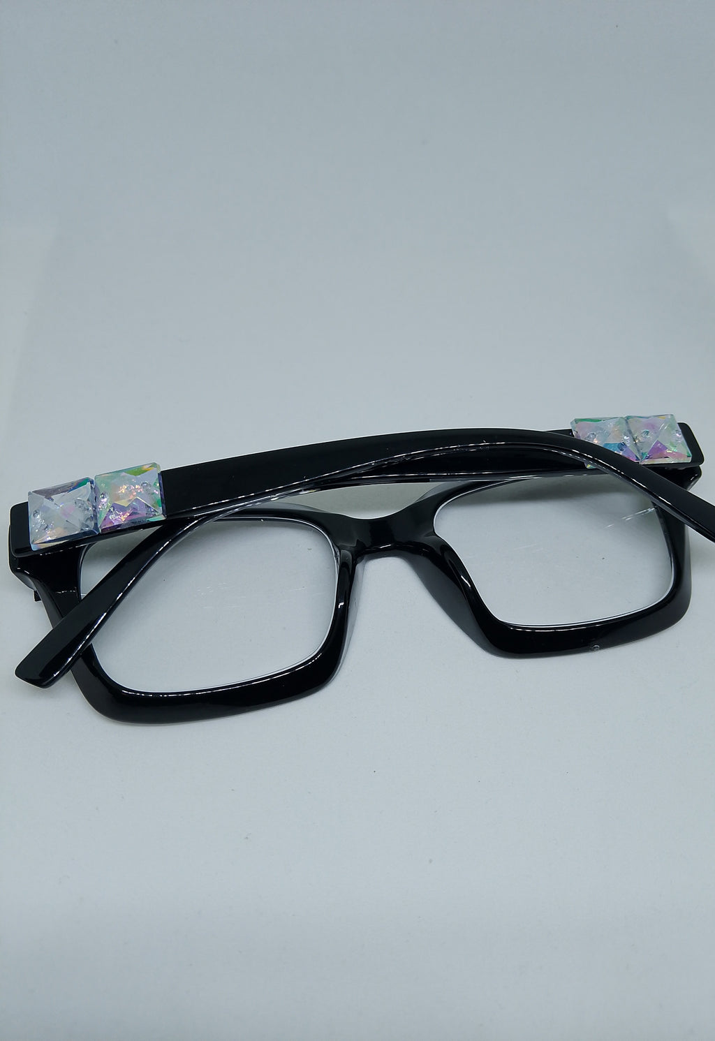 Top Billing & Refined (2.0 Strength) Men's Black Frame Clear Lens Reading Glasses