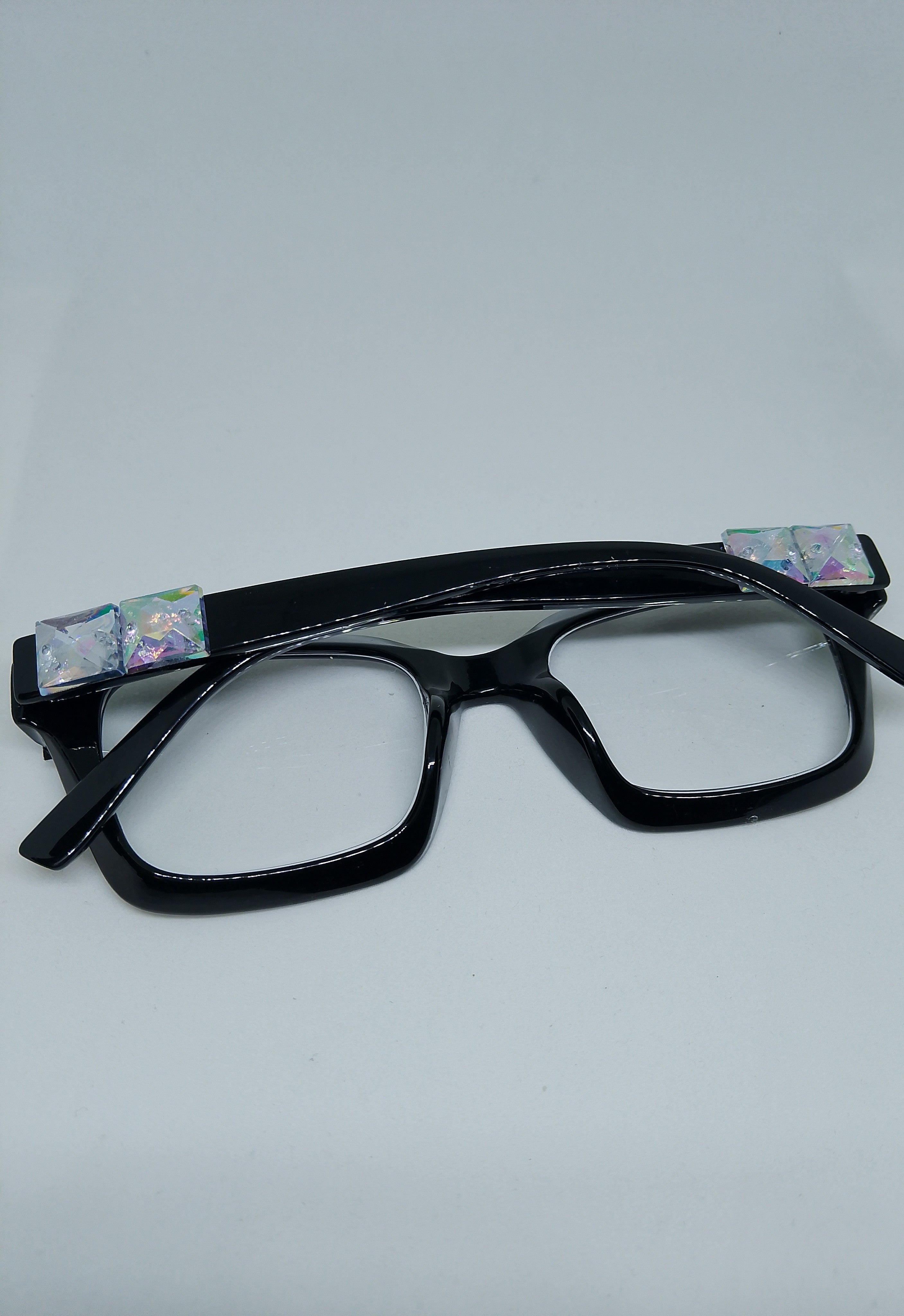 Top Billing & Refined (2.0 Strength) Men's Black Frame Clear Lens Reading Glasses