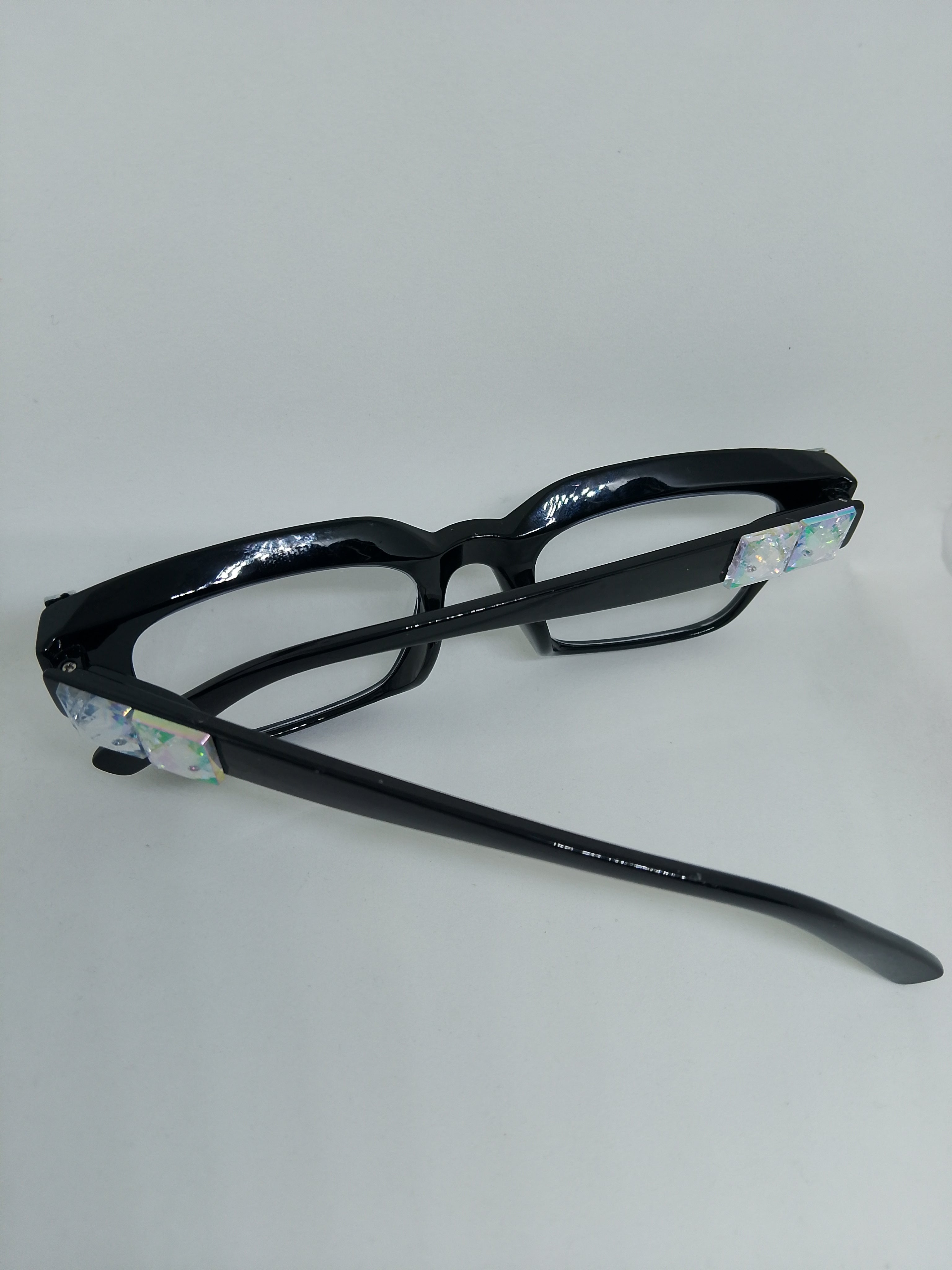 Top Billing & Refined (2.0 Strength) Men's Black Frame Clear Lens Reading Glasses
