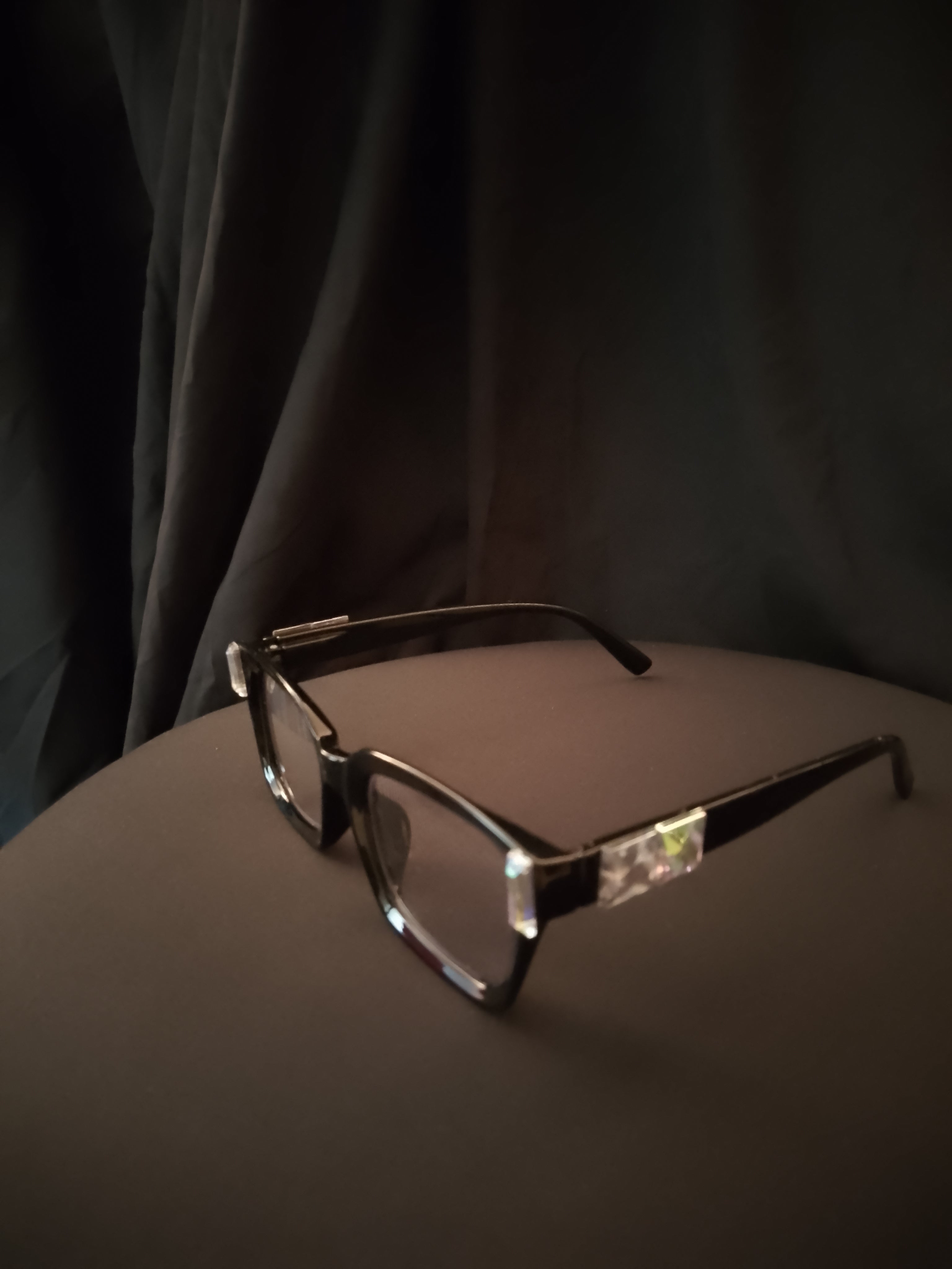 Top Billing & Refined (2.0 Strength) Men's Black Frame Clear Lens Reading Glasses
