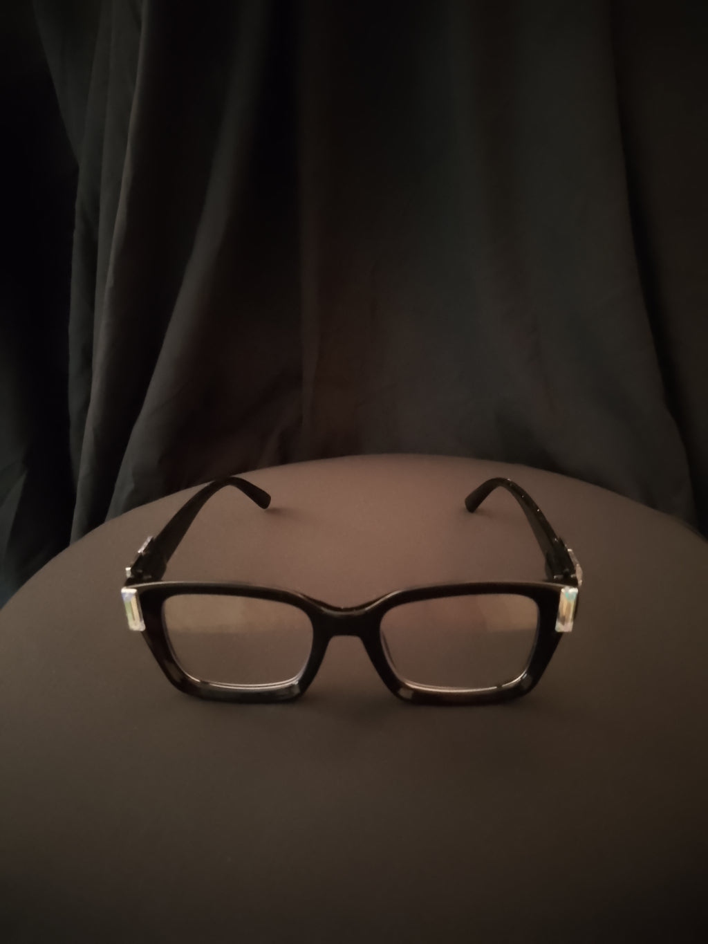 Top Billing & Refined (2.0 Strength) Men's Black Frame Clear Lens Reading Glasses
