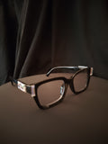 Top Billing & Refined (2.0 Strength) Men's Black Frame Clear Lens Reading Glasses