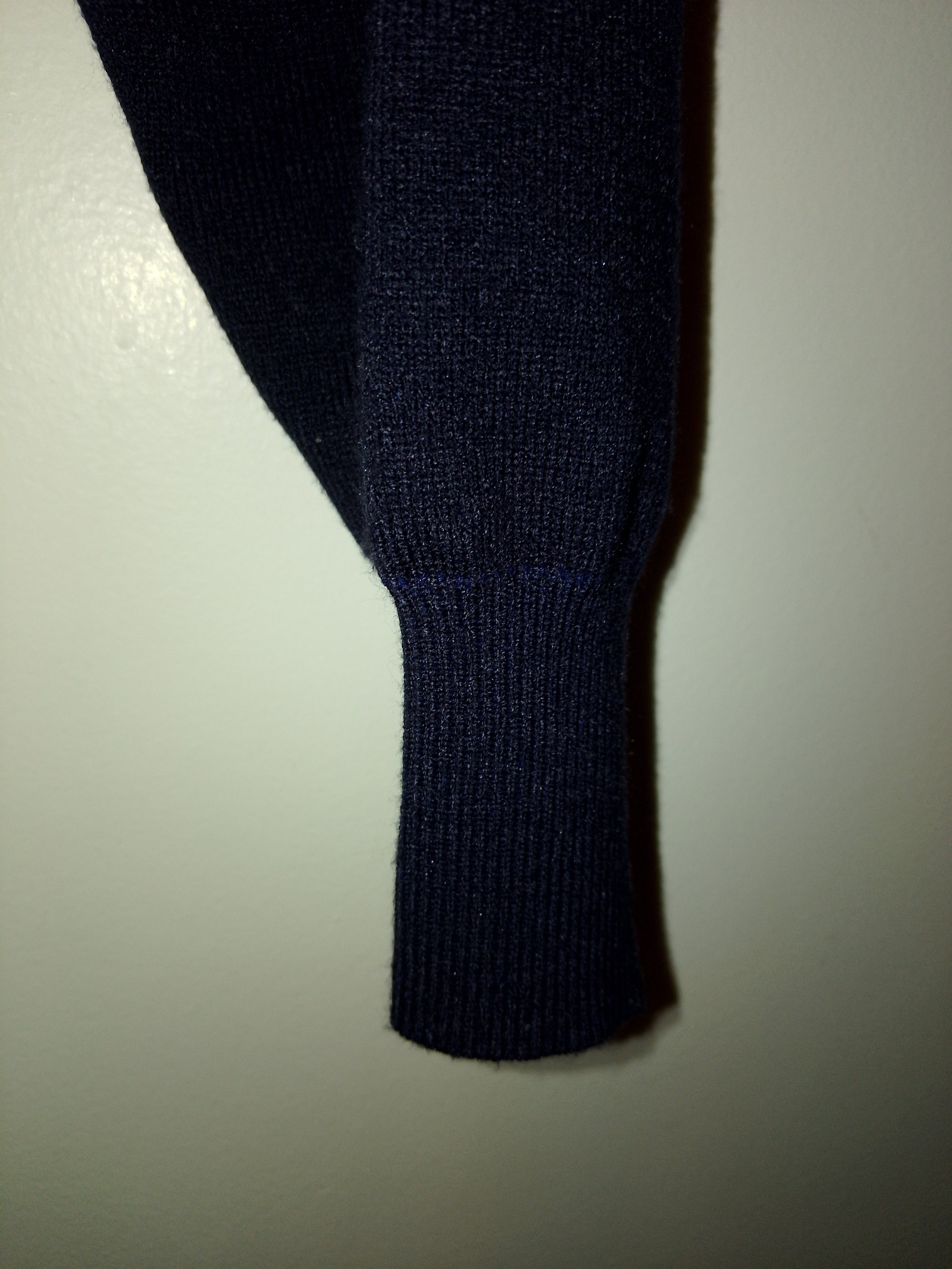 Gentle Beauty & Boundless Long Sleeve Navy Blue Knit Sweater