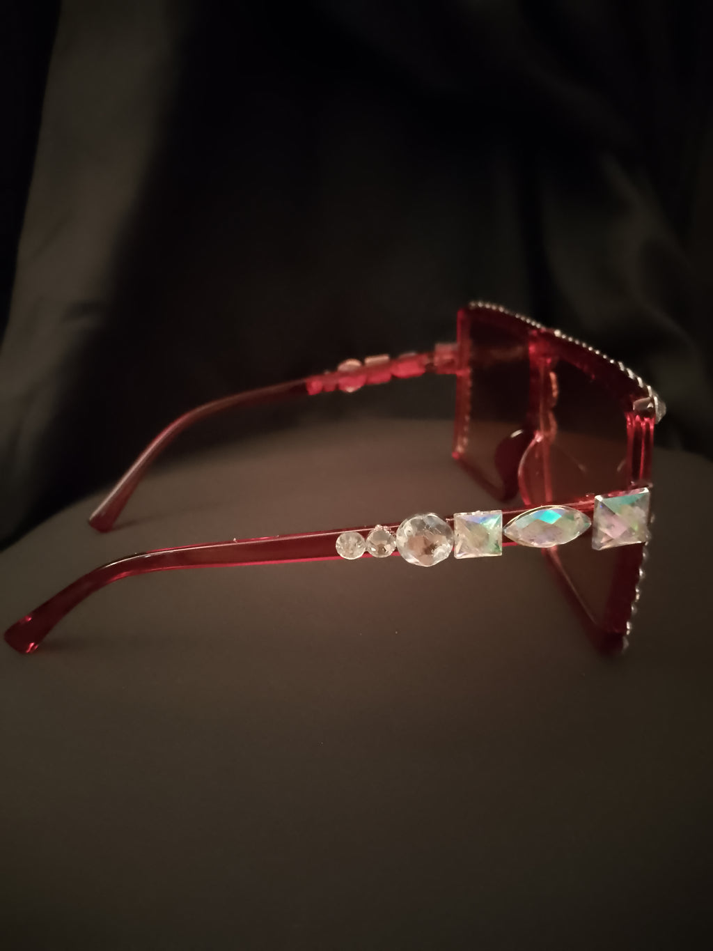 Heavenly Cherry High Status Unisex Translucent Frame Glasses
