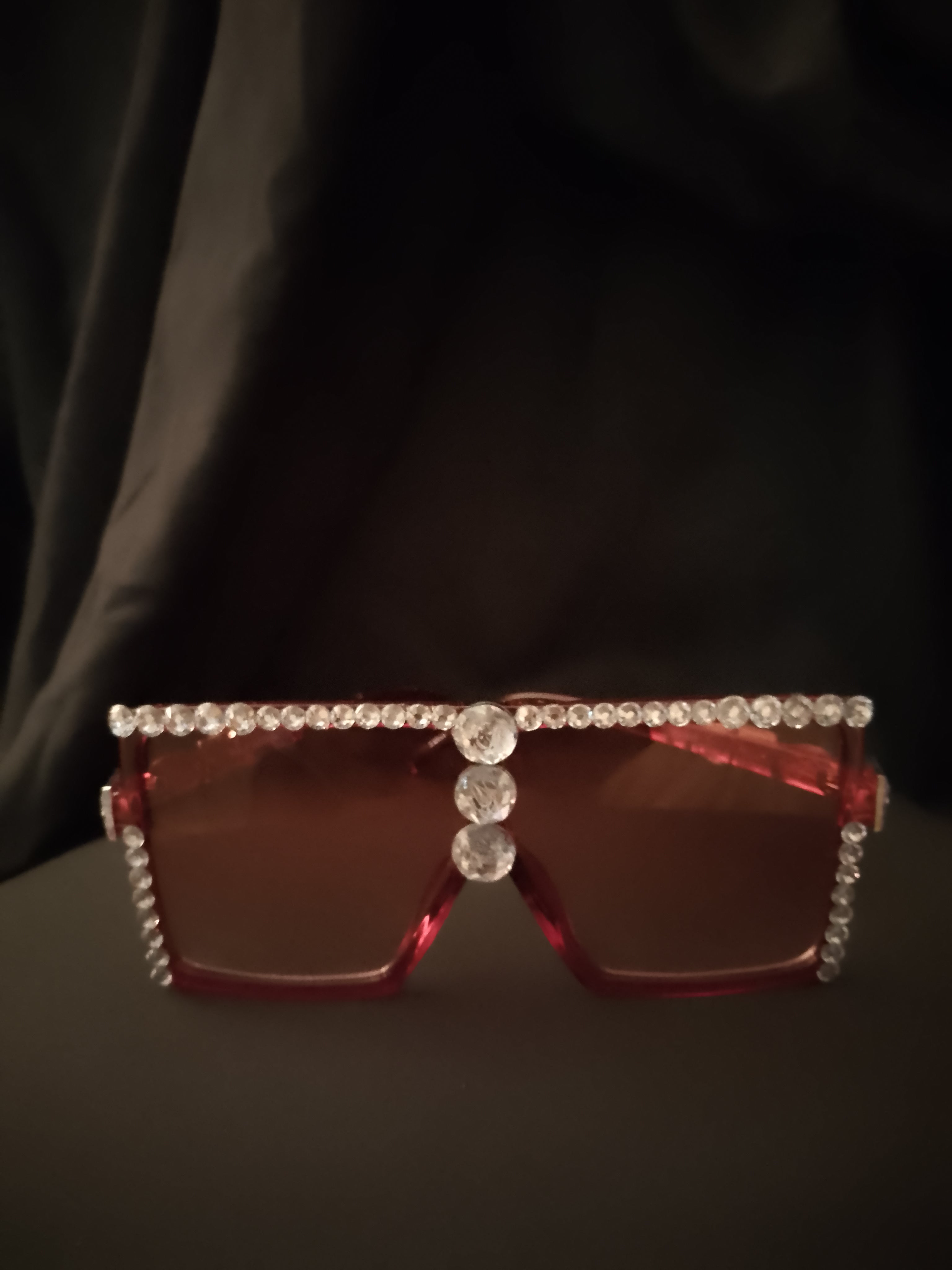 Heavenly Cherry High Status Unisex Translucent Frame Glasses