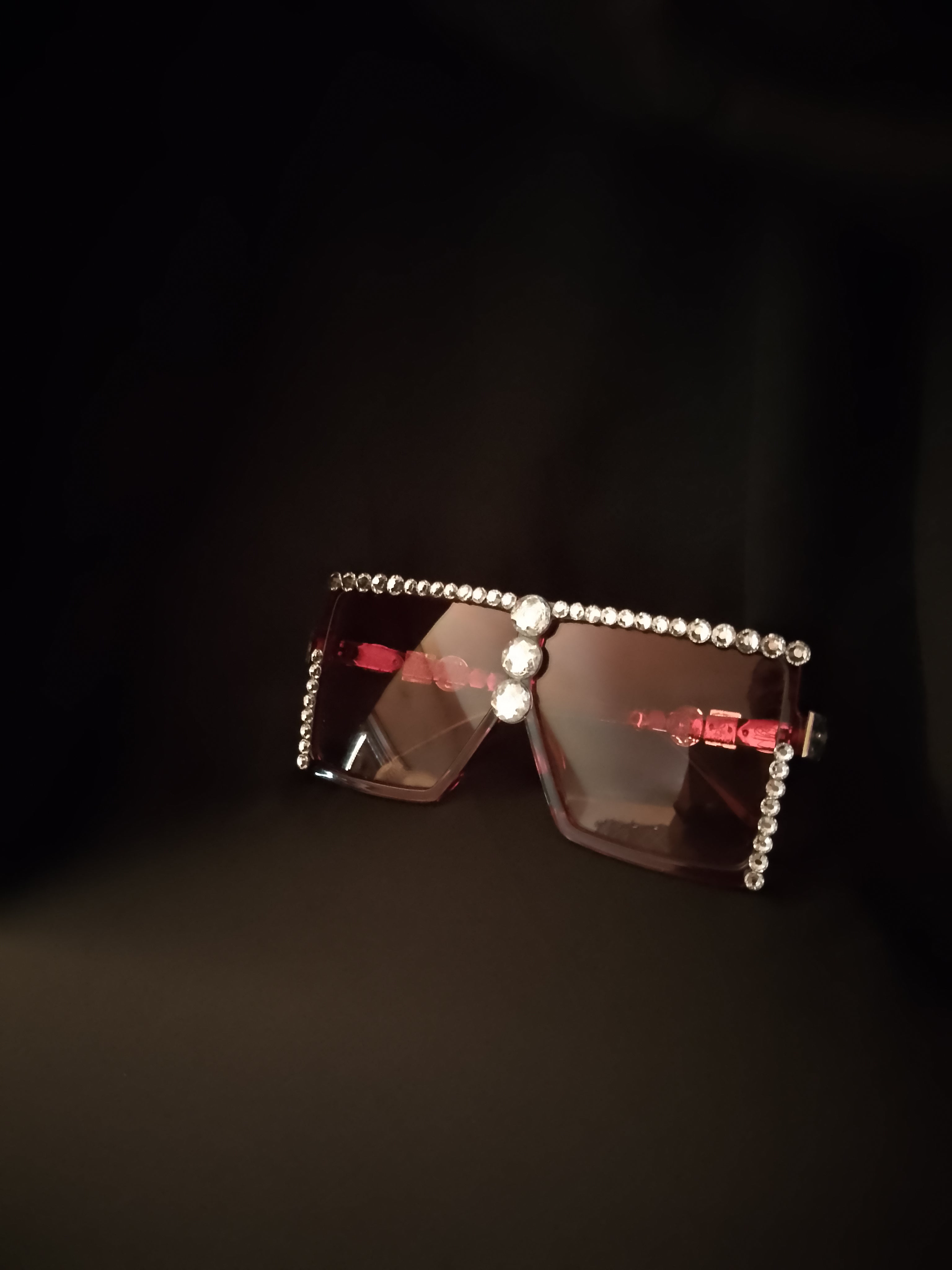 Heavenly Cherry High Status Unisex Translucent Frame Glasses