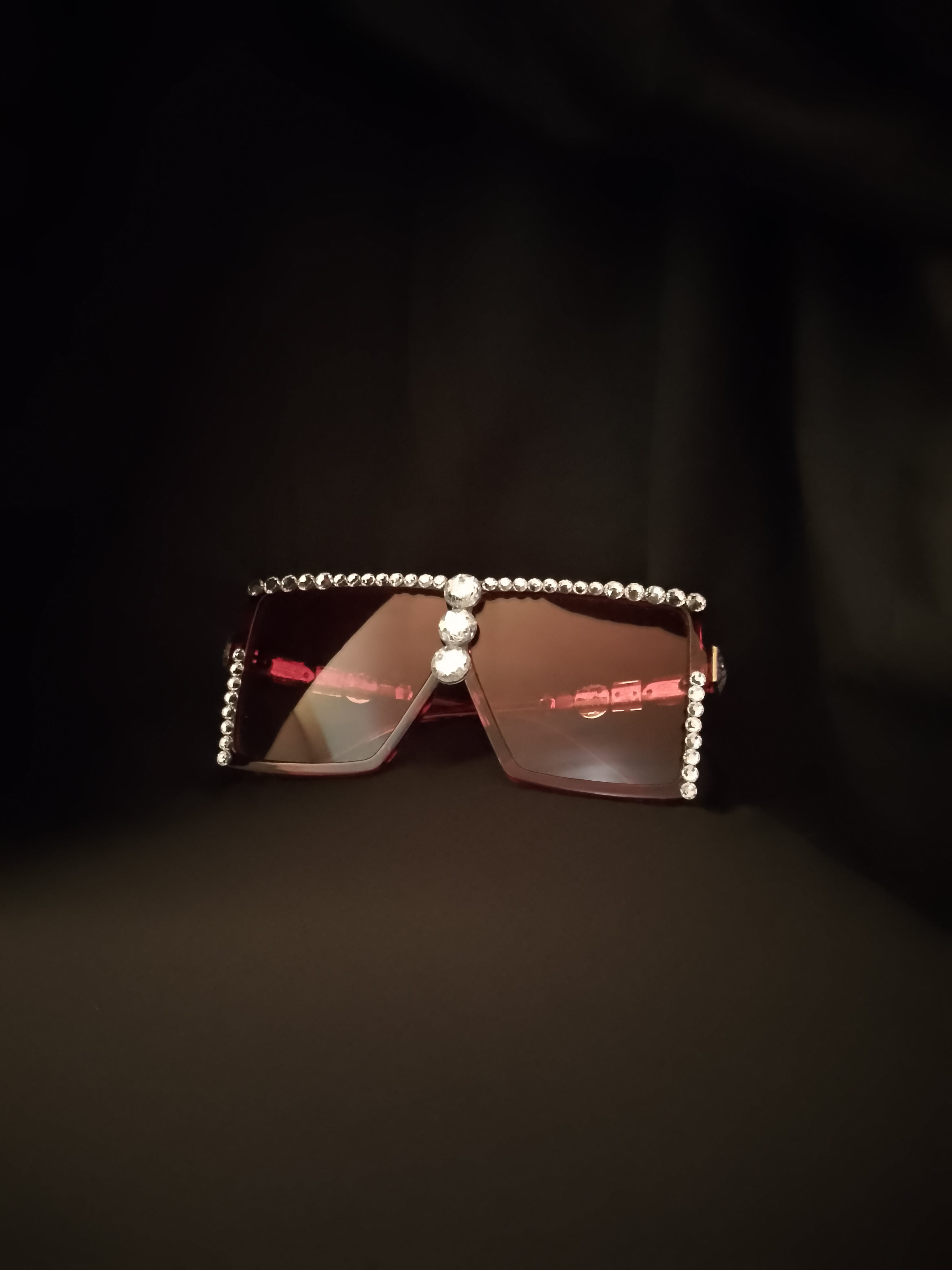 Heavenly Cherry High Status Unisex Translucent Frame Glasses